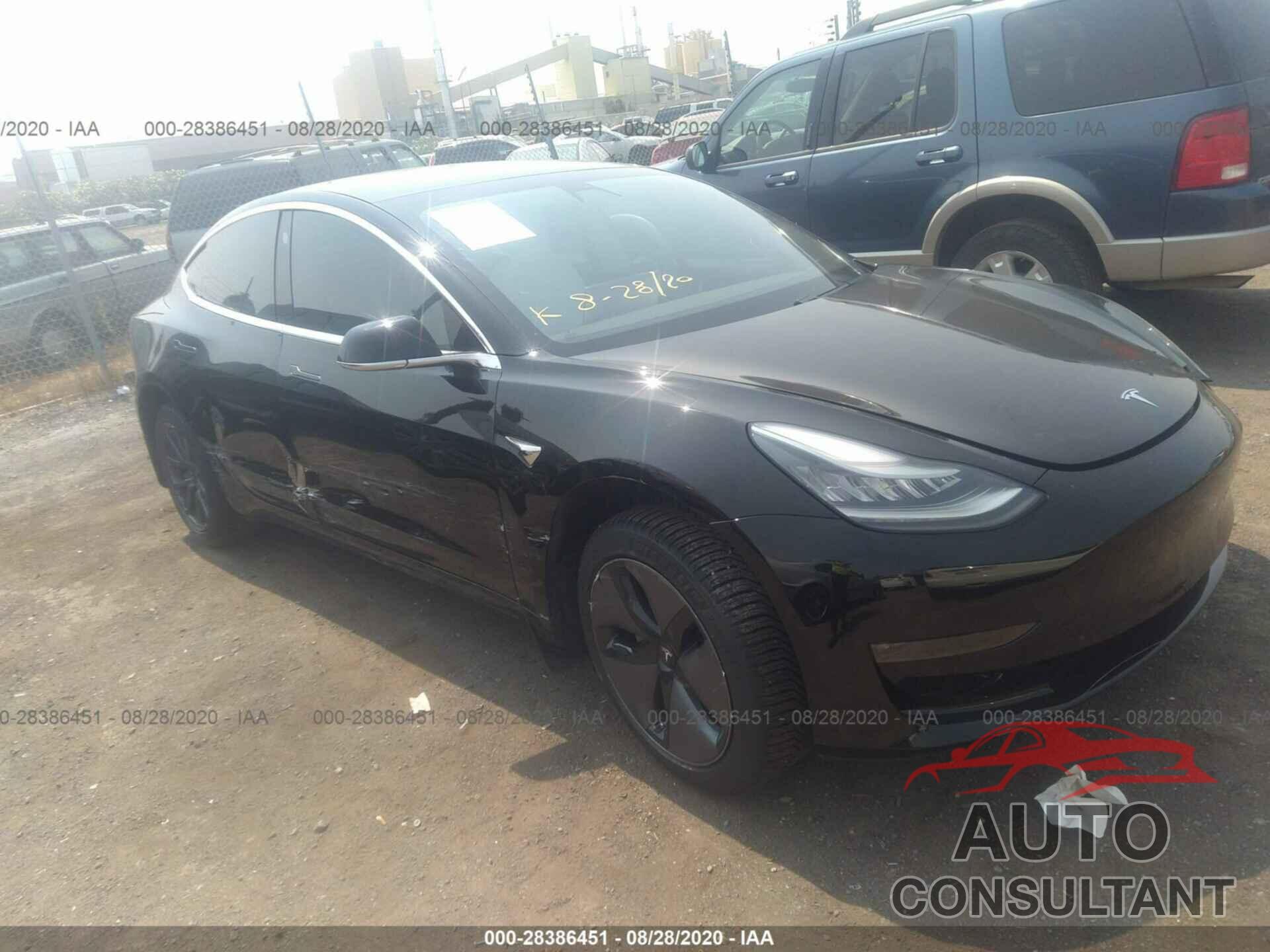 TESLA MODEL 3 2019 - 5YJ3E1EA1KF301712