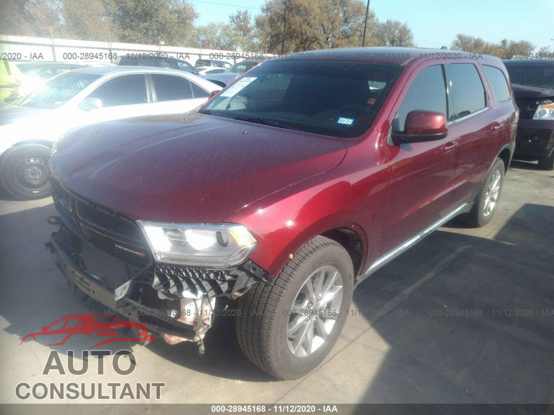DODGE DURANGO 2017 - 1C4RDHAG4HC672322