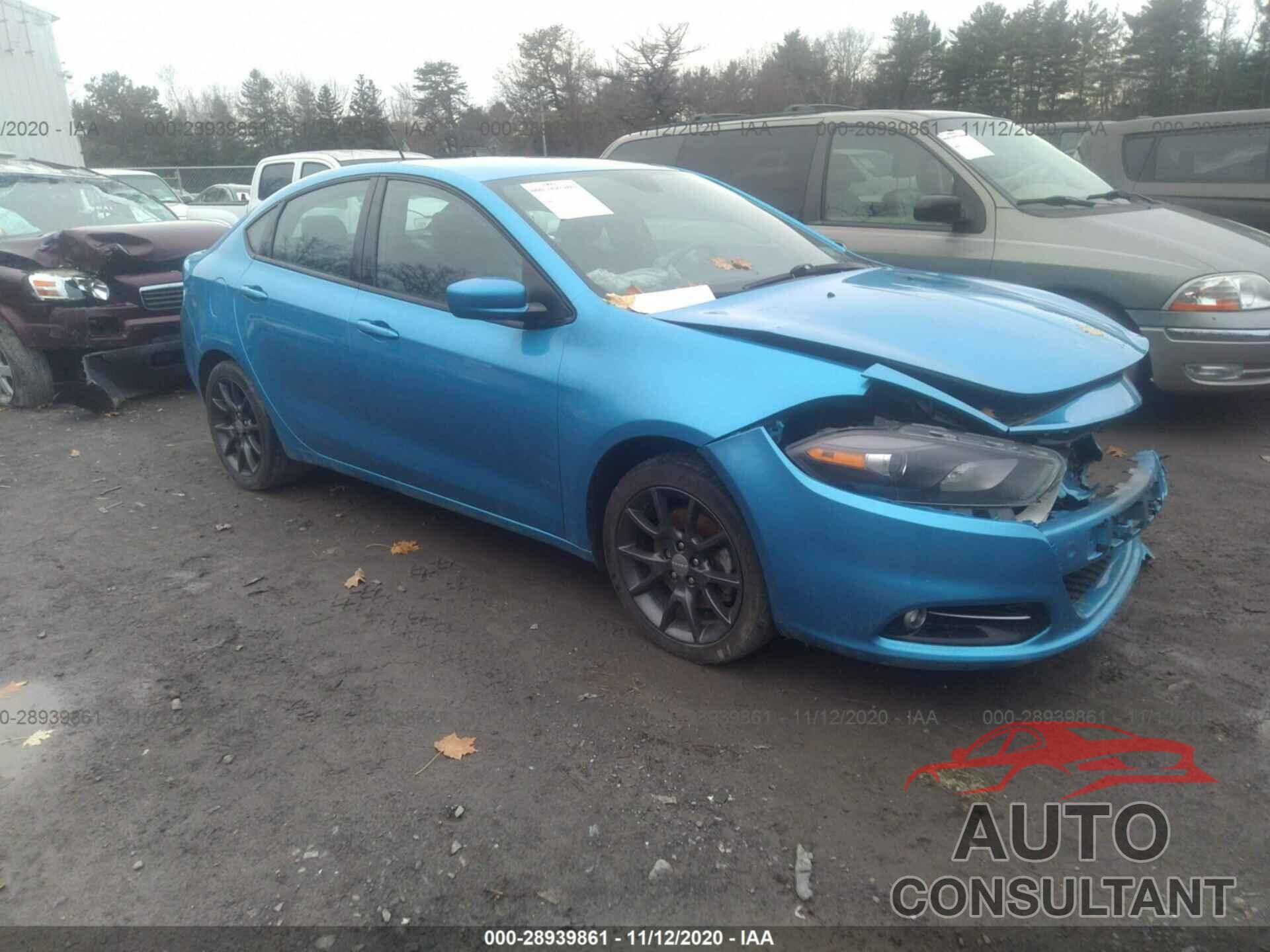 DODGE DART 2016 - 1C3CDFFA1GD821443