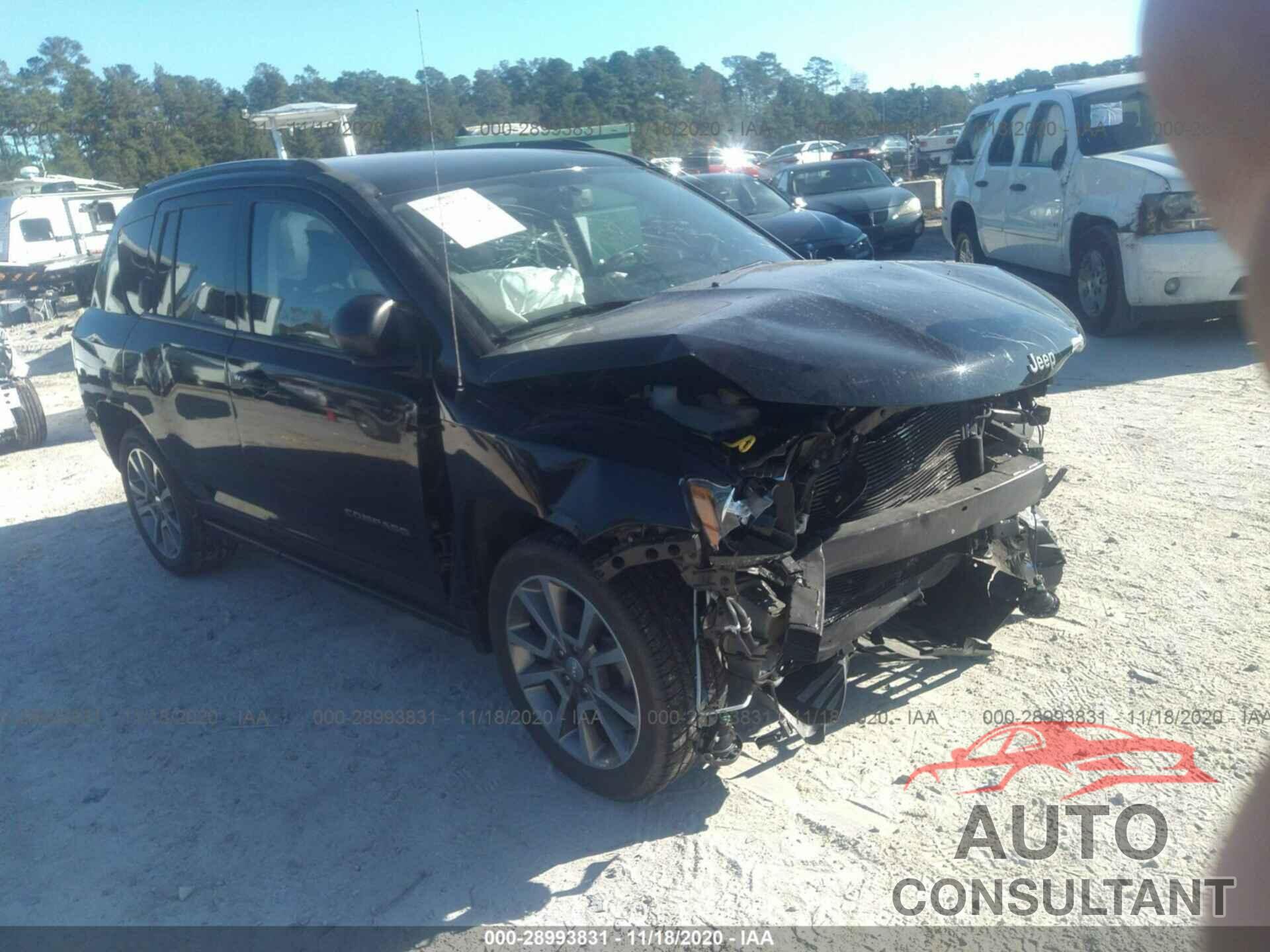 JEEP COMPASS 2017 - 1C4NJCBA9HD103092