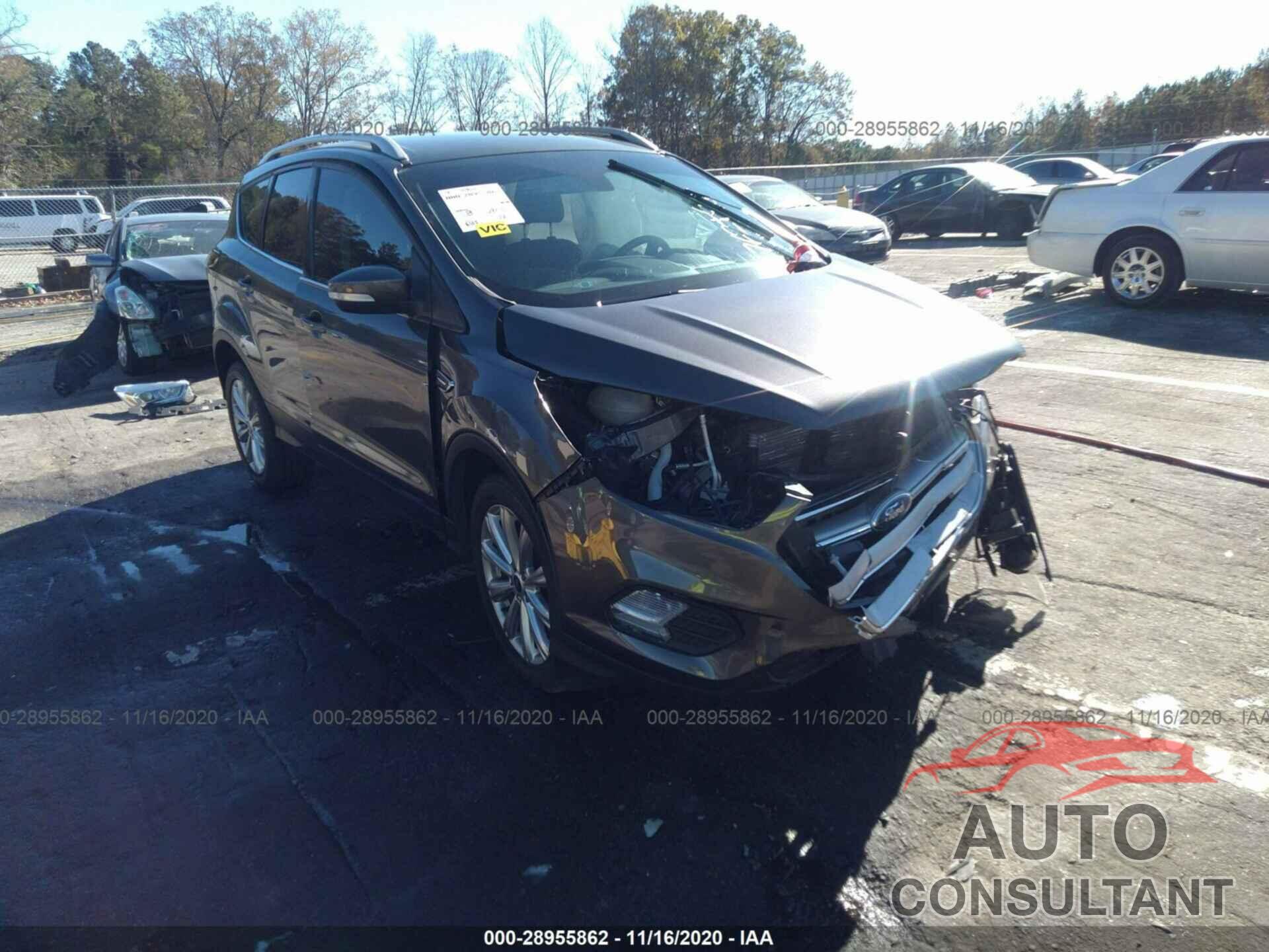 FORD ESCAPE 2017 - 1FMCU0JD0HUB77621