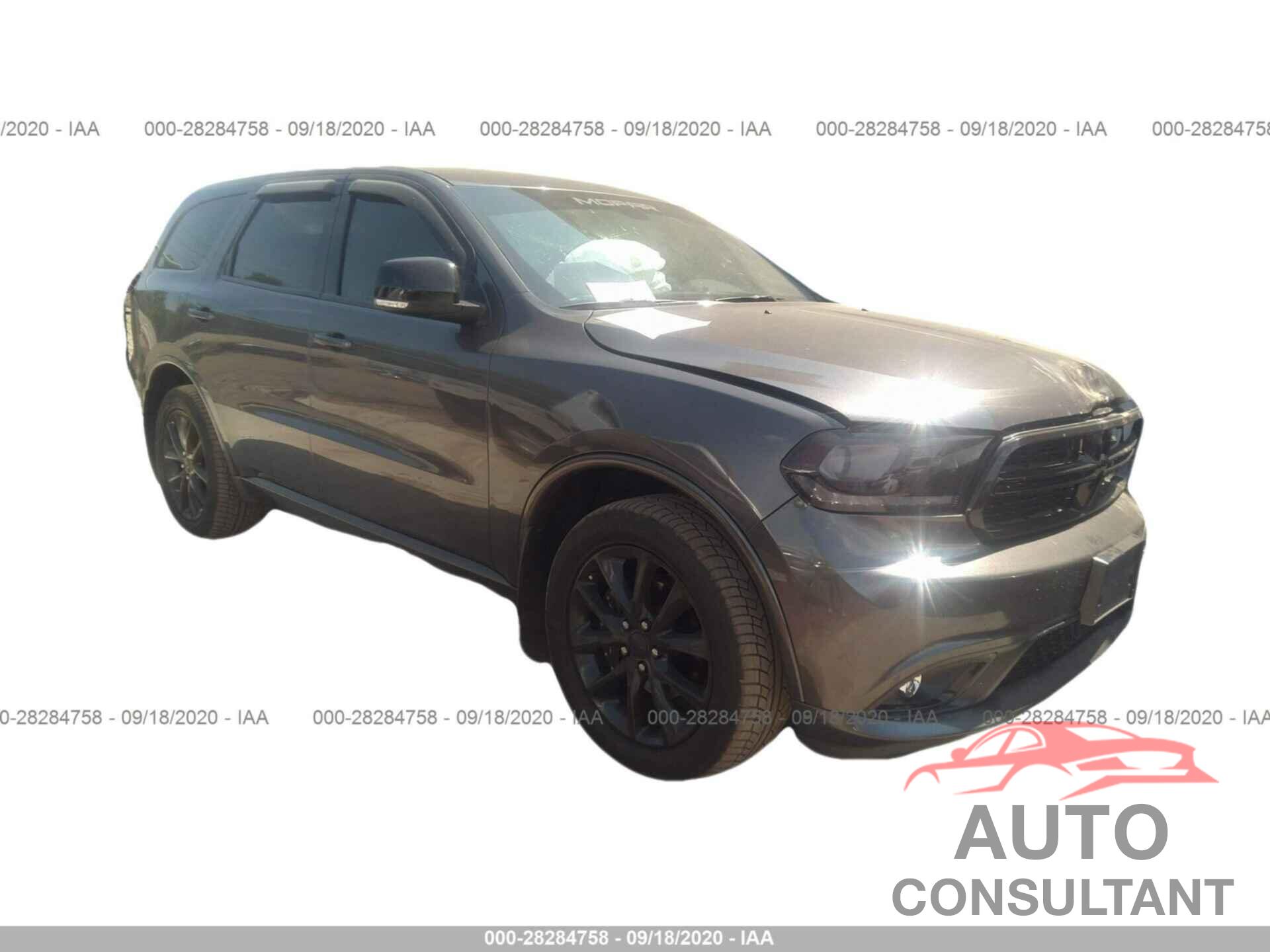 DODGE DURANGO 2017 - 1C4RDJDG9HC719279
