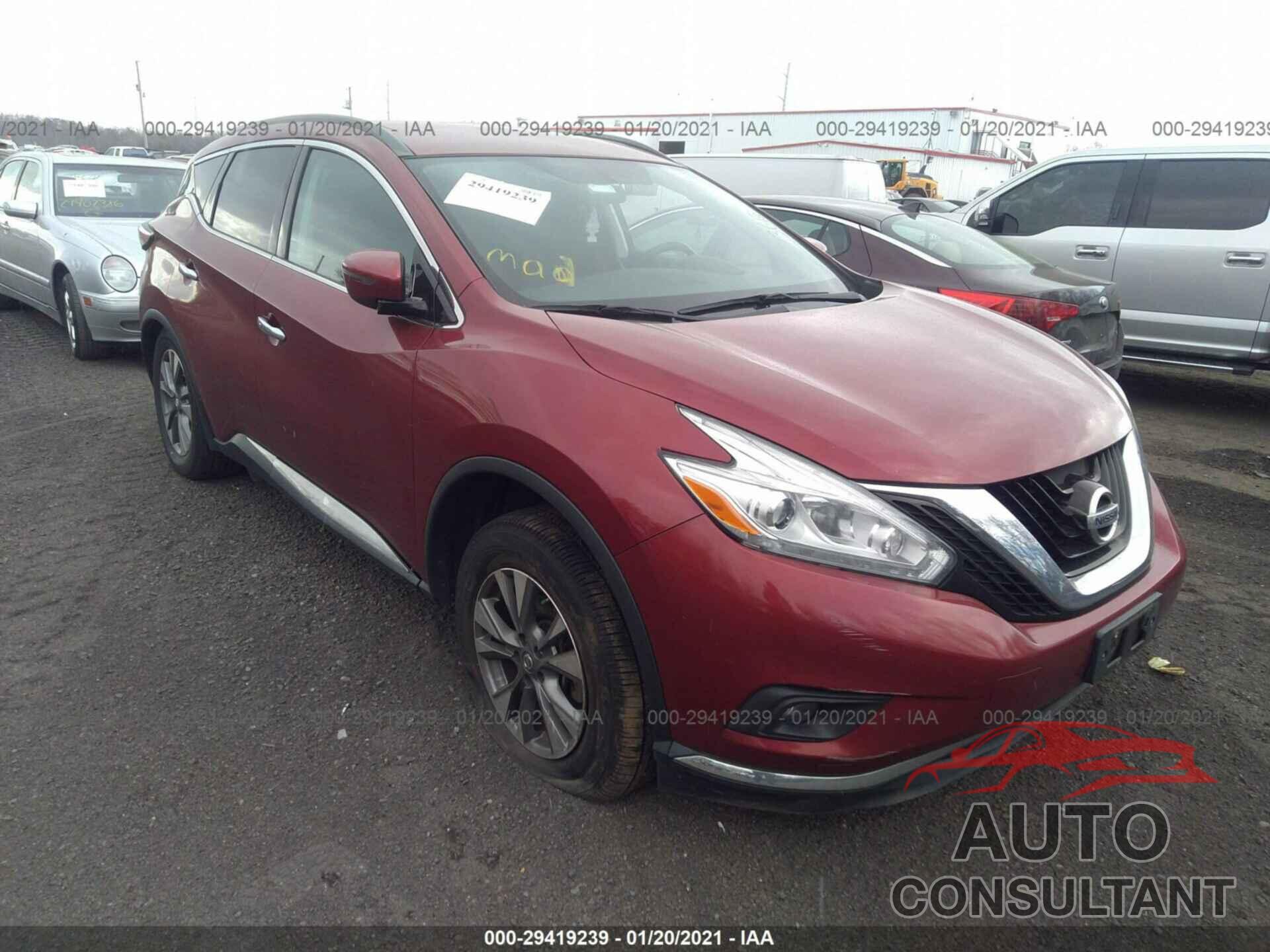 NISSAN MURANO 2017 - 5N1AZ2MH2HN112508