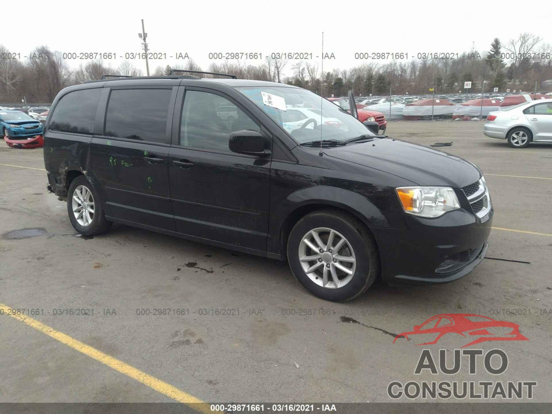 DODGE GRAND CARAVAN 2016 - 2C4RDGCG2GR180675