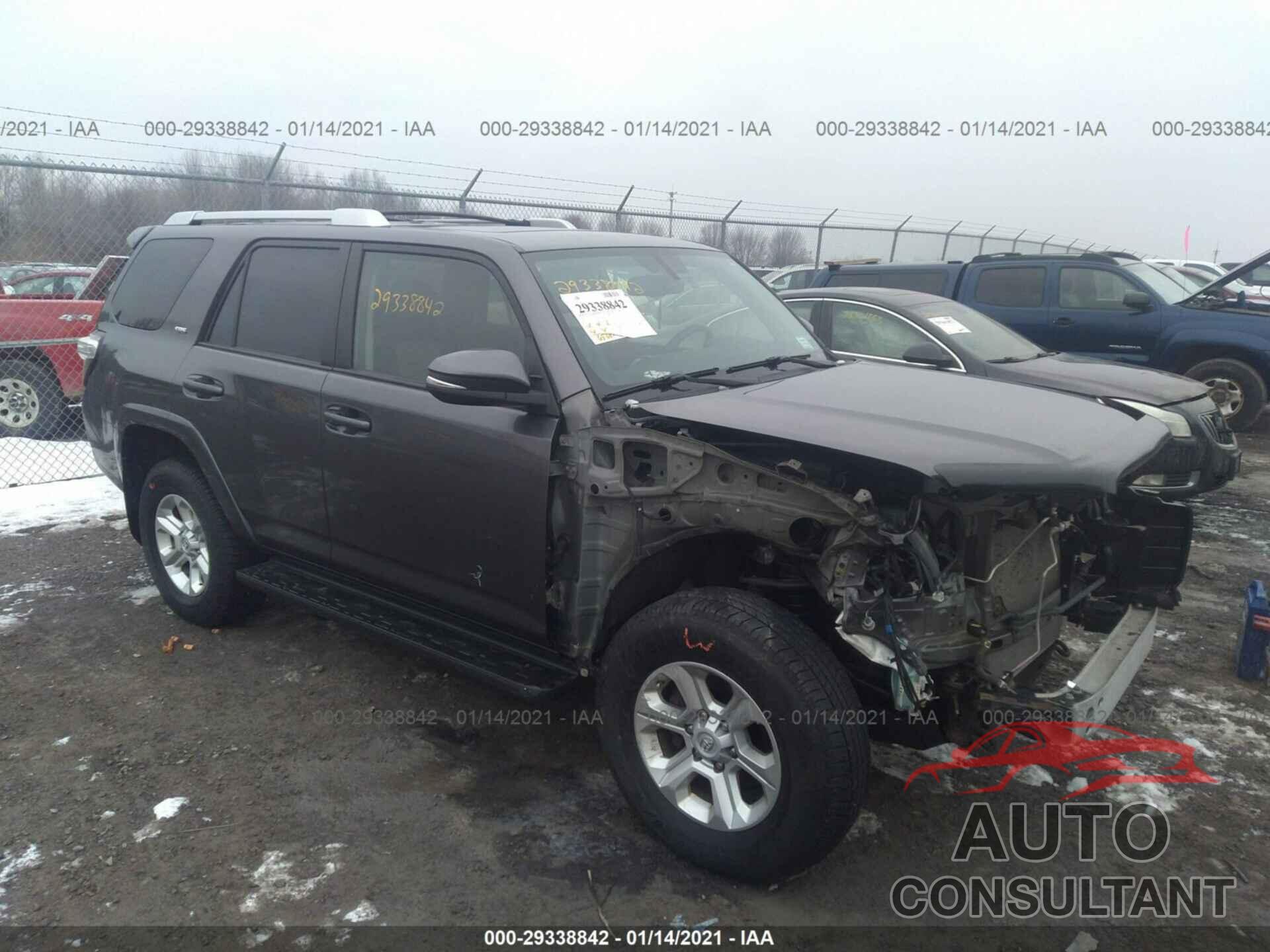 TOYOTA 4RUNNER 2016 - JTEBU5JRXG5367066