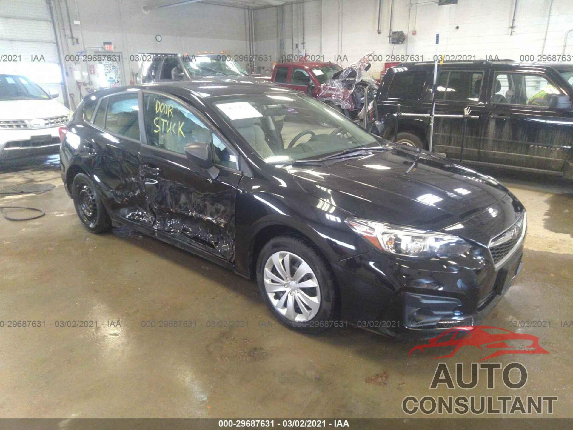 SUBARU IMPREZA 2019 - 4S3GTAA66K3754911