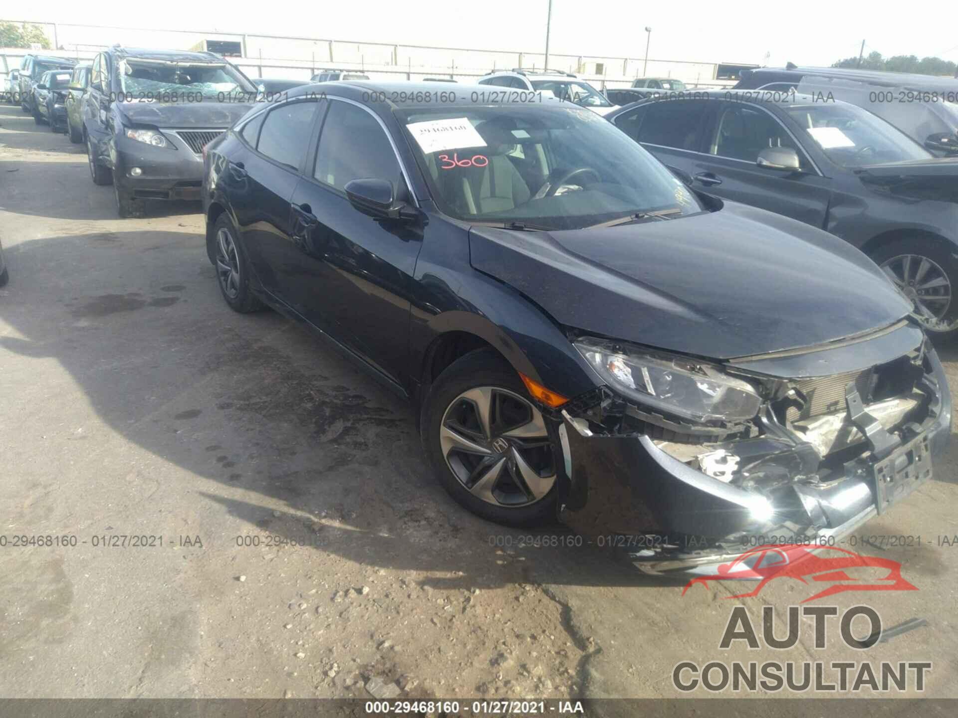 HONDA CIVIC SEDAN 2019 - 2HGFC2F65KH504990