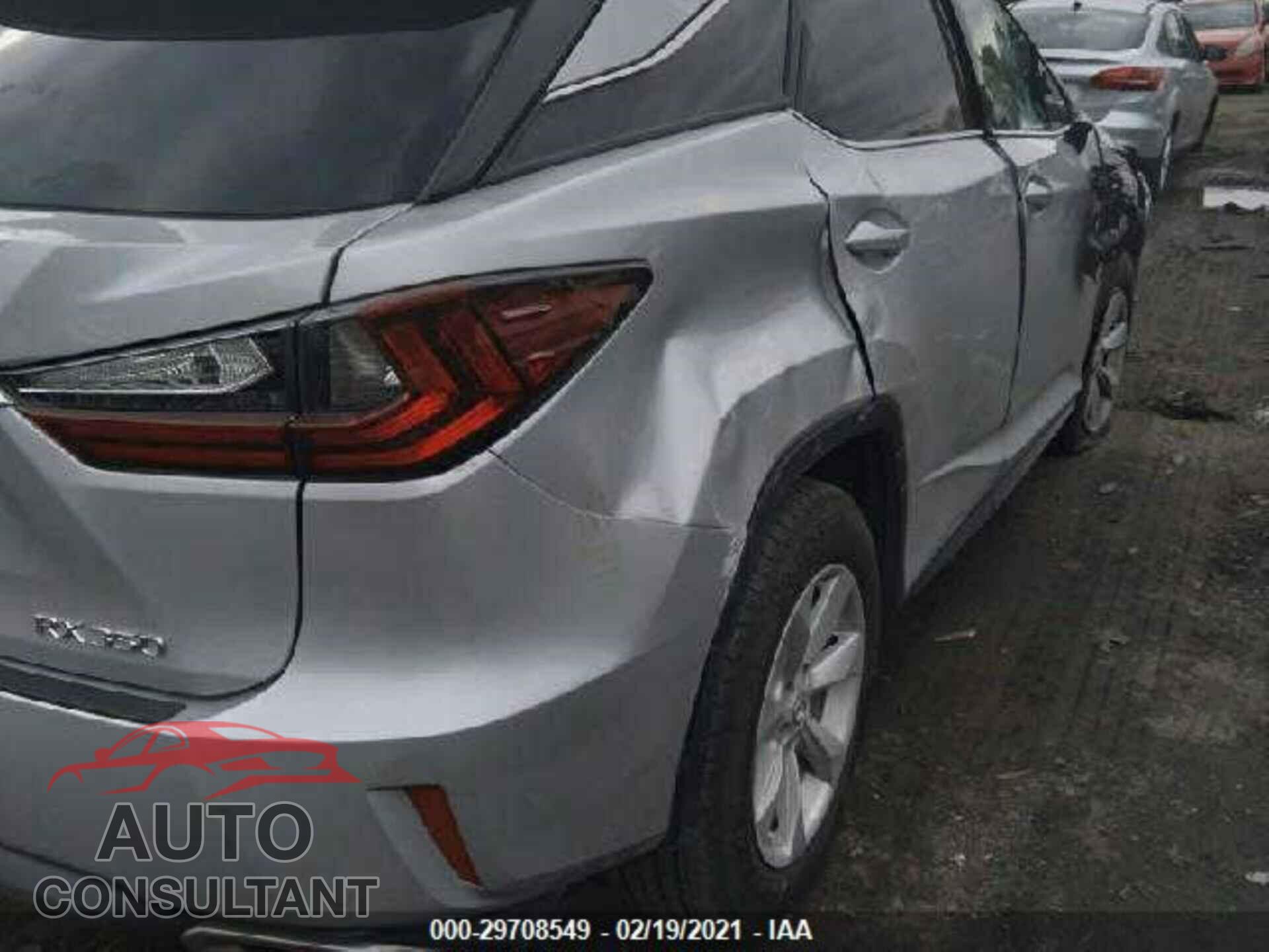 LEXUS RX 2017 - 2T2BZMCA0HC097465