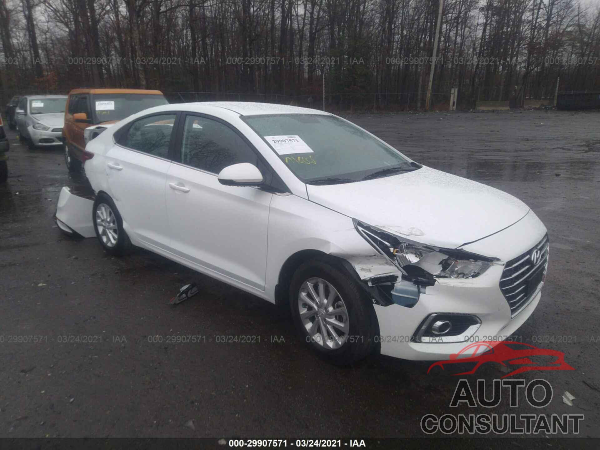 HYUNDAI ACCENT 2019 - 3KPC24A39KE072963