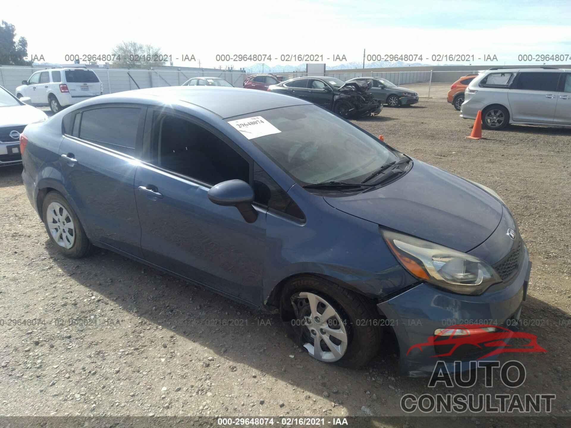 KIA RIO 2016 - KNADM4A33G6675173