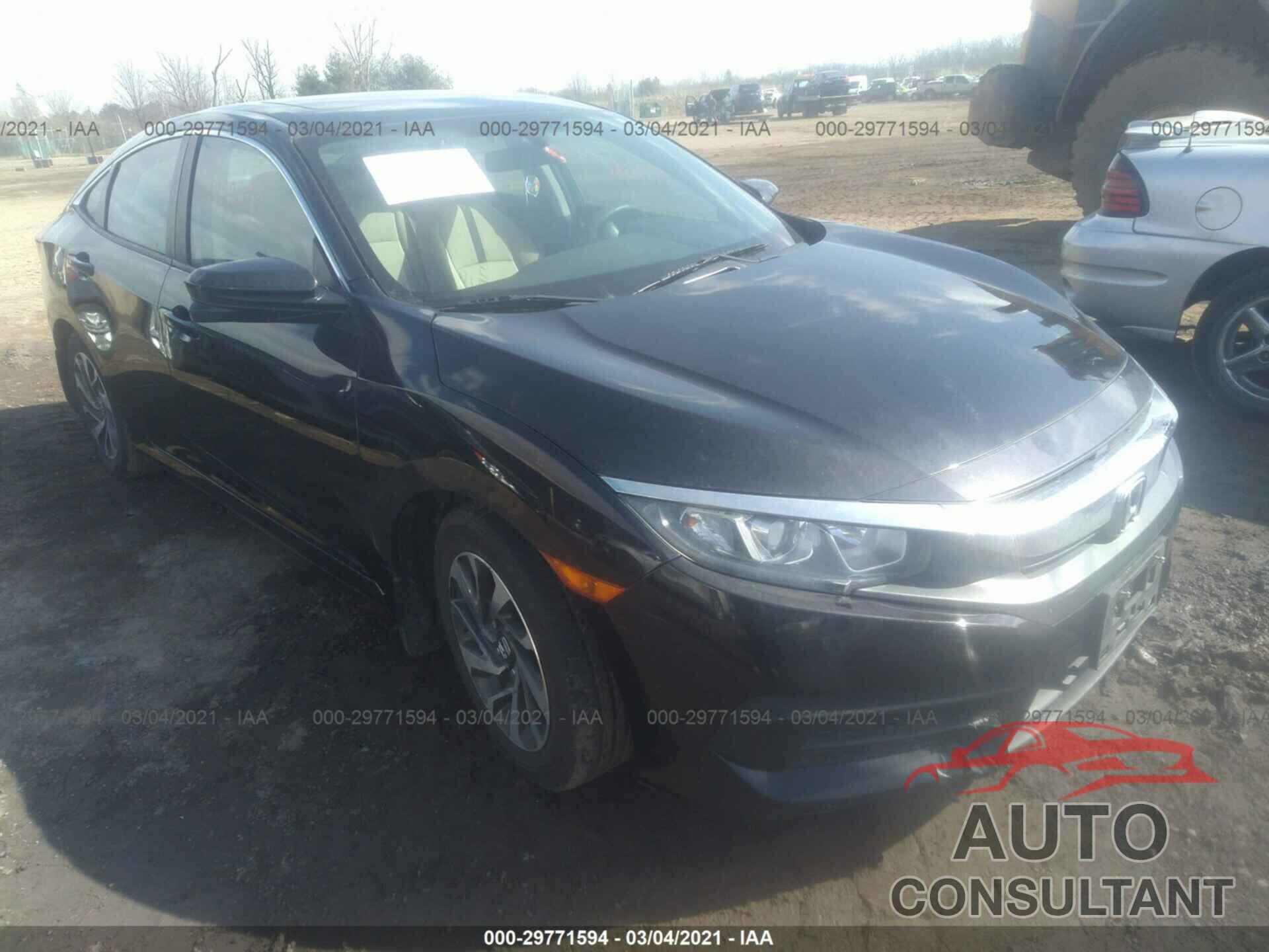 HONDA CIVIC SEDAN 2016 - 19XFC2F72GE007986