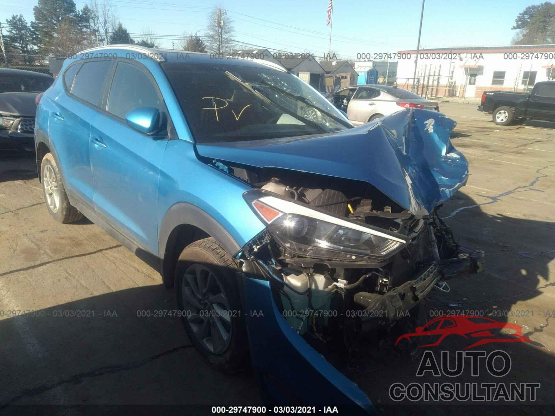 HYUNDAI TUCSON 2016 - KM8J33A40GU206755