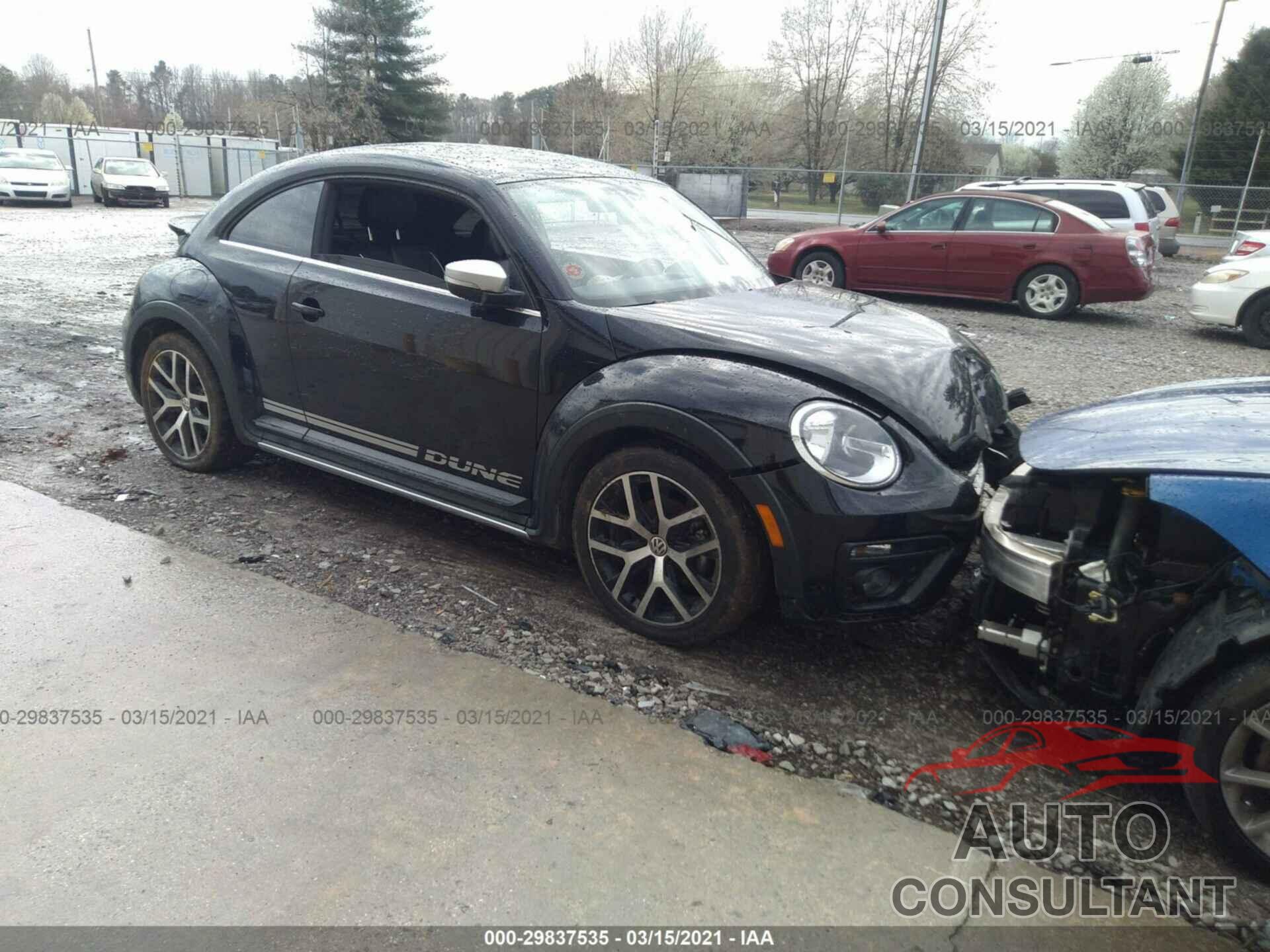 VOLKSWAGEN BEETLE 2017 - 3VWS17AT7HM629624
