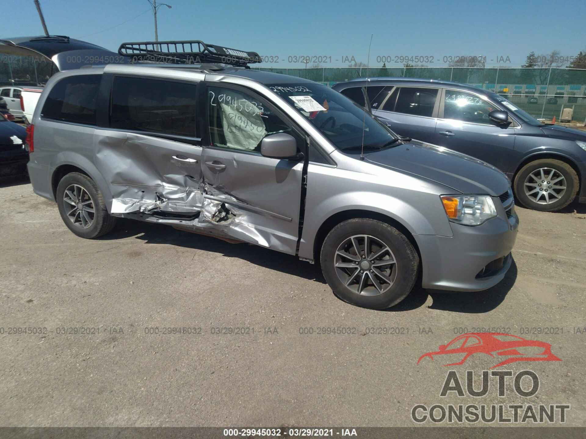 DODGE GRAND CARAVAN 2017 - 2C4RDGCG1HR805990
