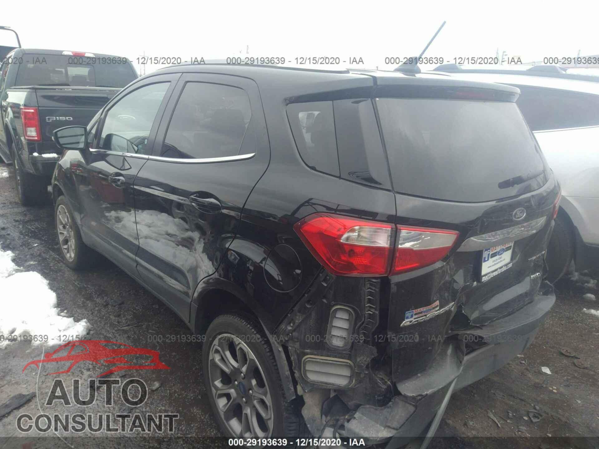 FORD ECOSPORT 2019 - MAJ6S3KL6KC287042