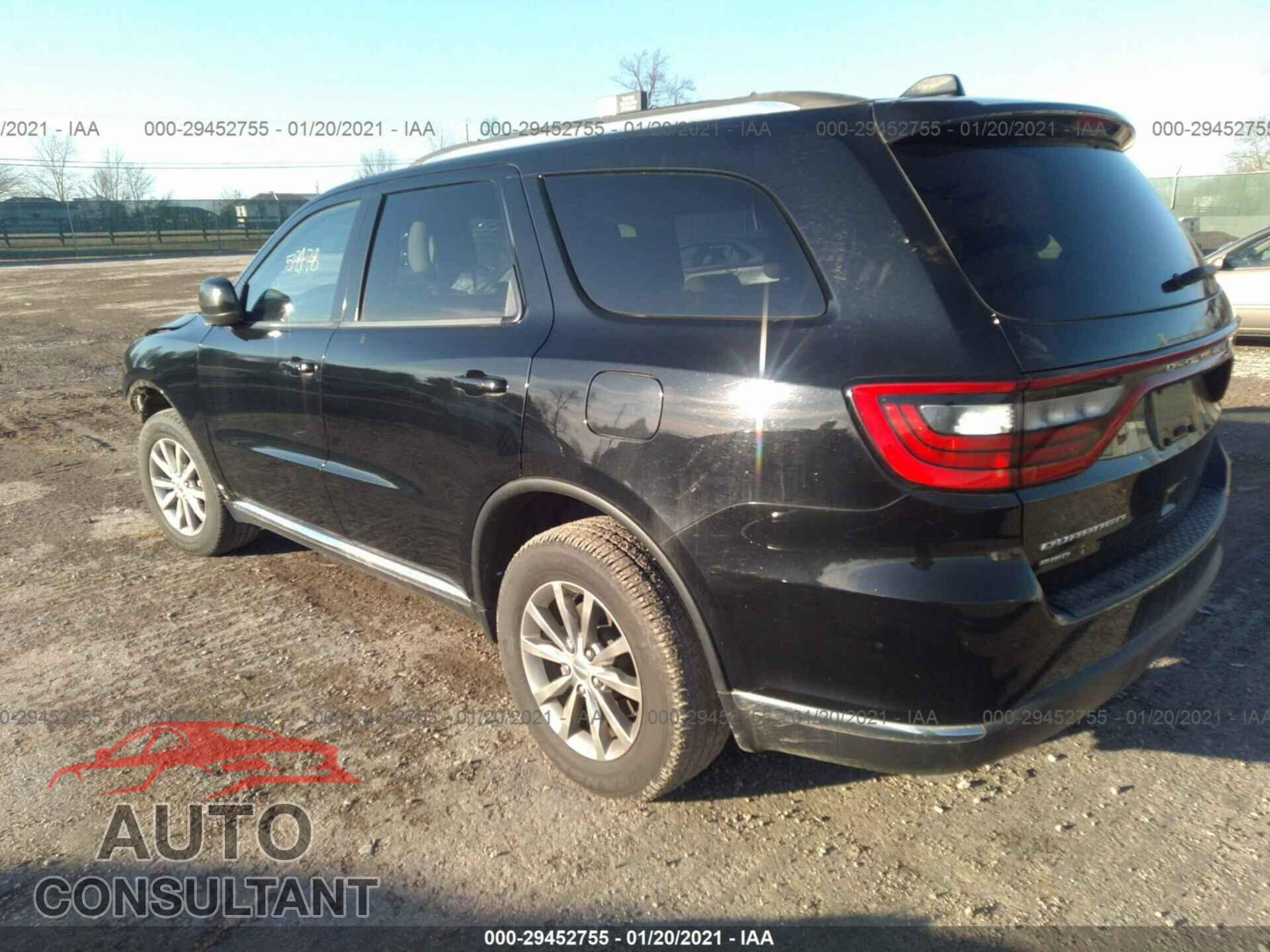 DODGE DURANGO 2017 - 1C4RDJAG6HC703514