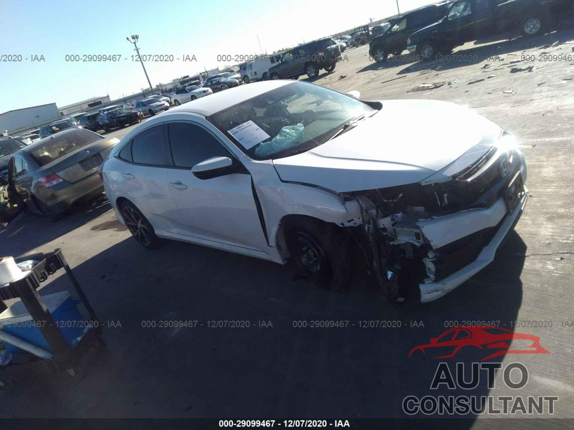 HONDA CIVIC SEDAN 2020 - 19XFC2F88LE017151