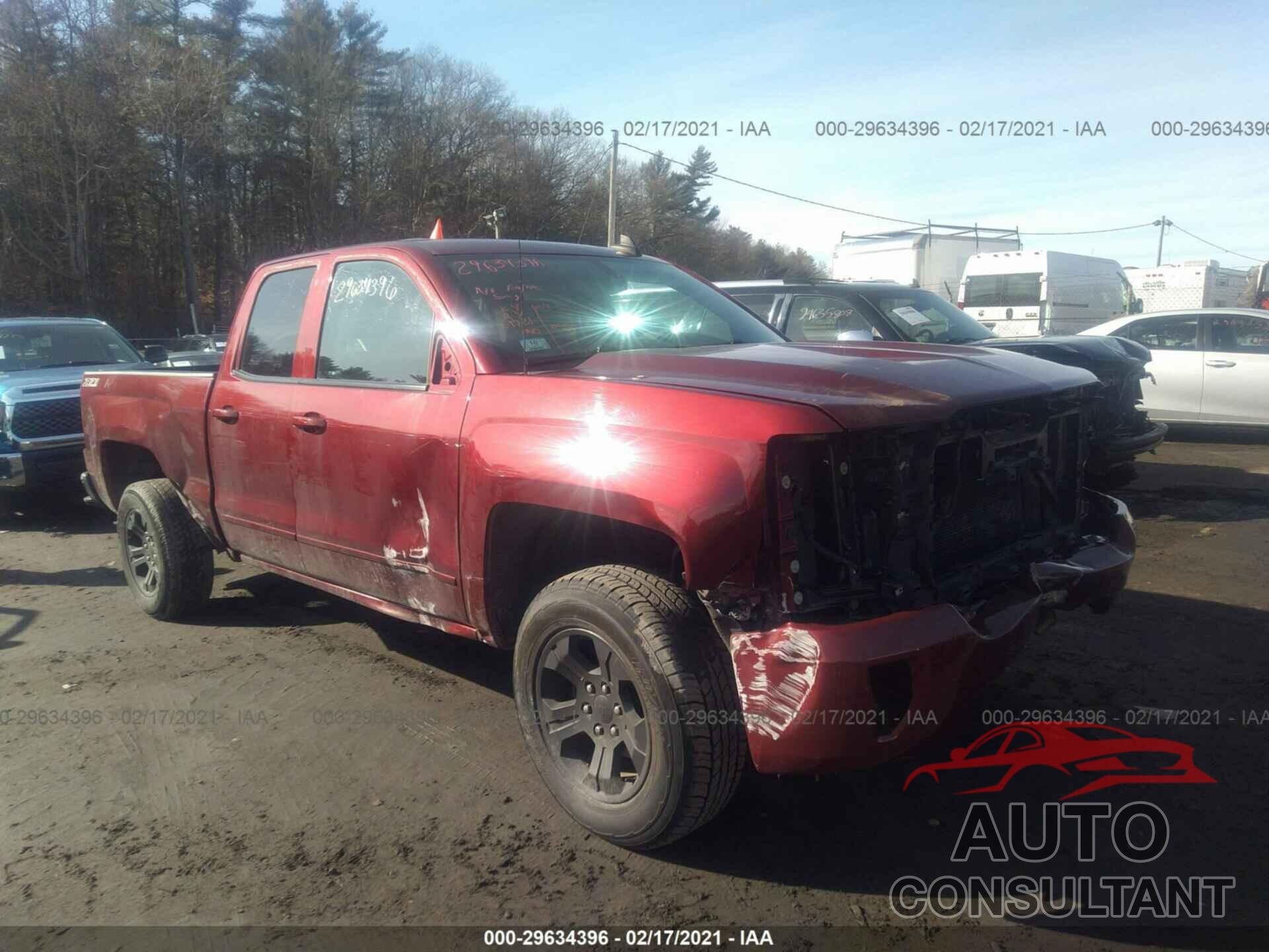 CHEVROLET SILVERADO 1500 2016 - 1GCVKREC1GZ150258