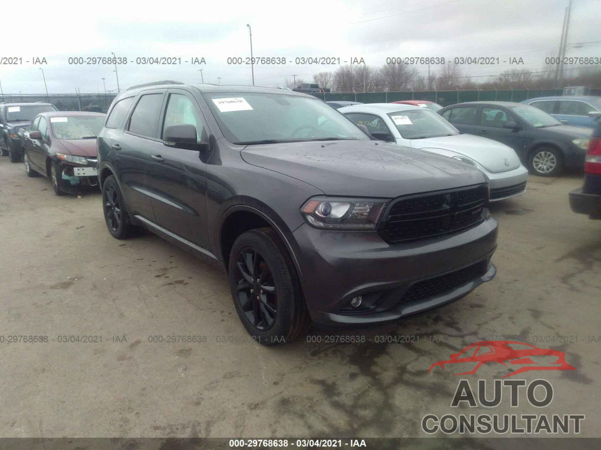 DODGE DURANGO 2017 - 1C4RDJDG9HC799103