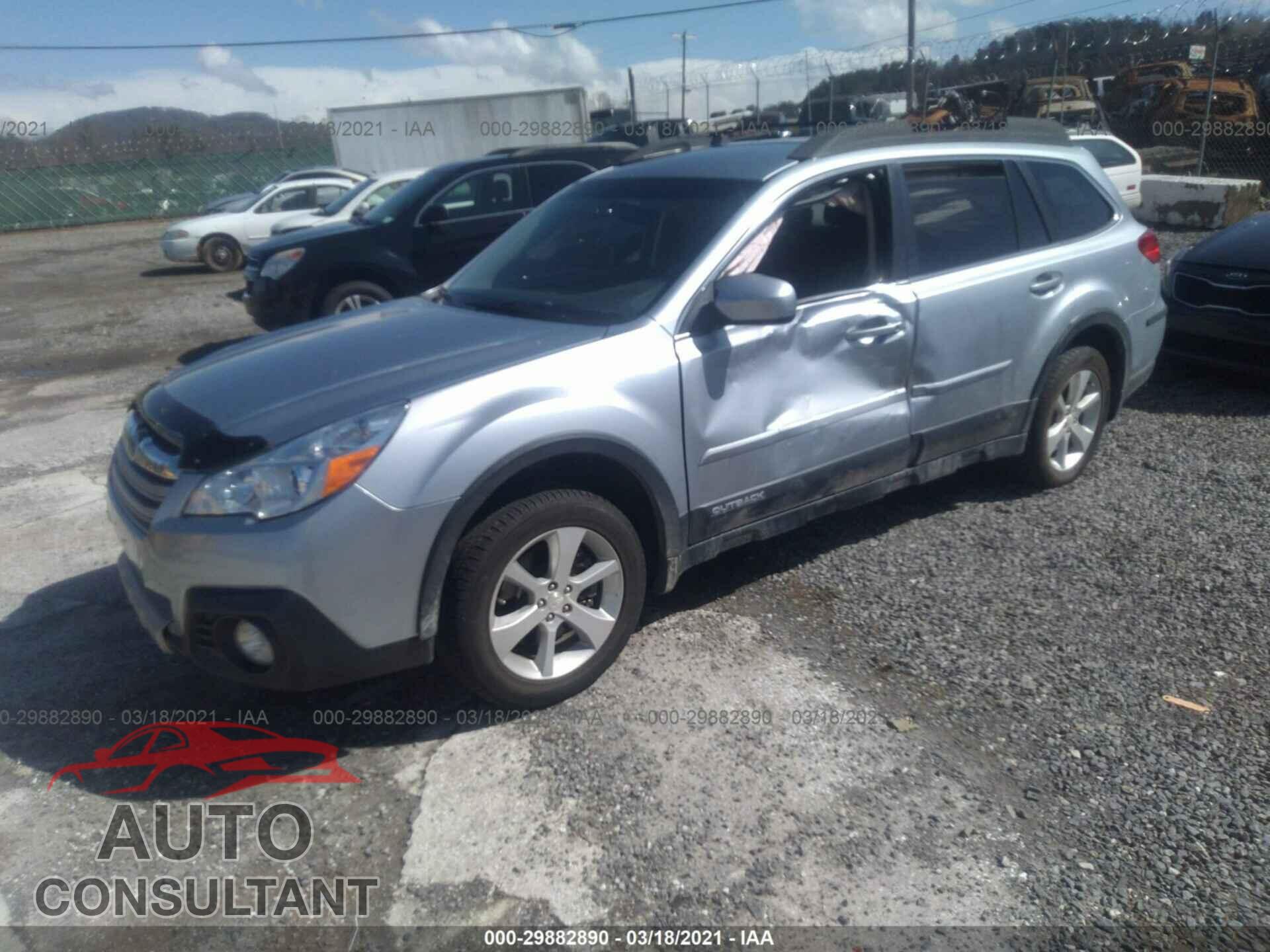 SUBARU OUTBACK 2013 - 4S4BRDJC0D2203460