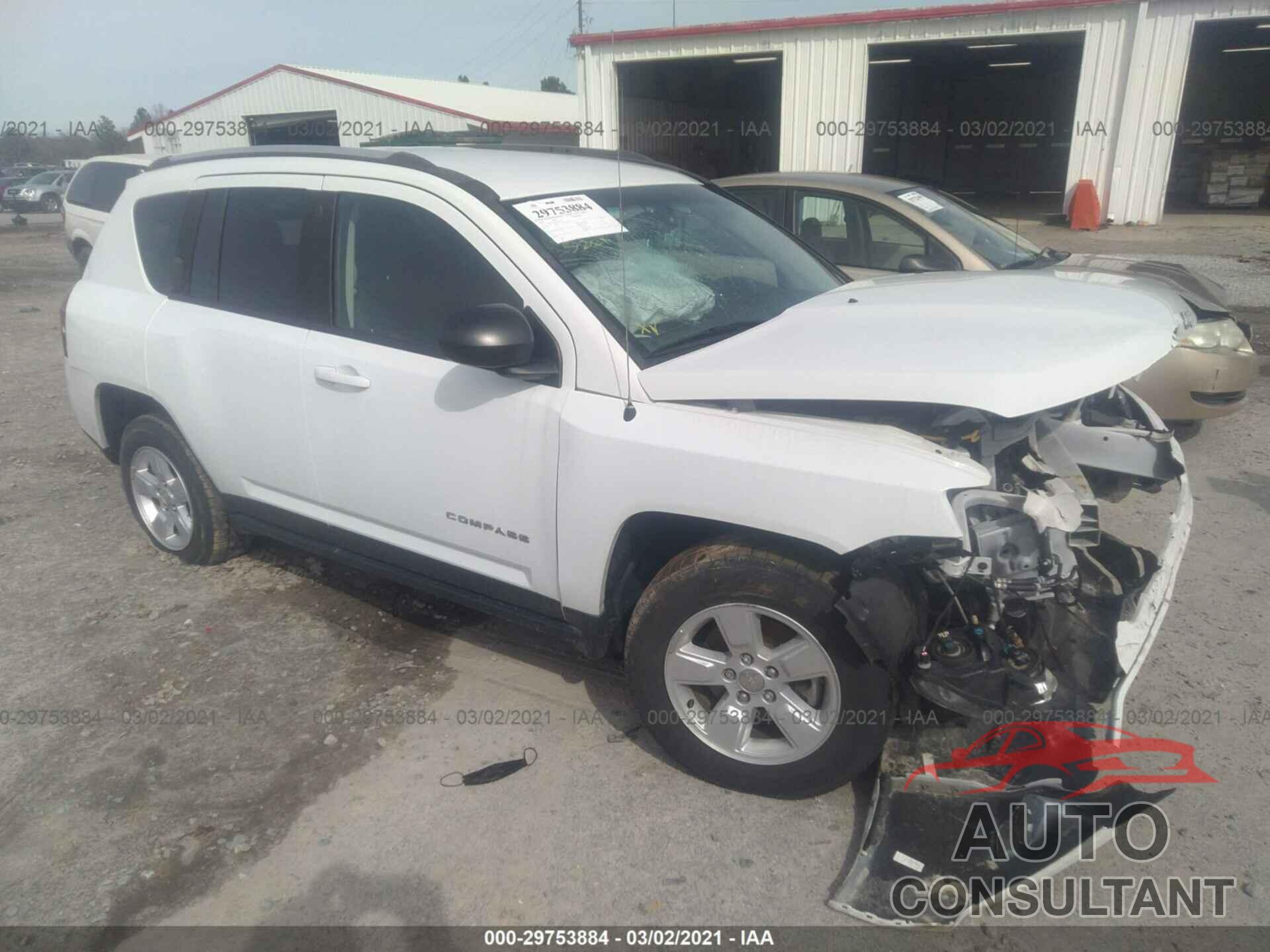 JEEP COMPASS 2016 - 1C4NJCBA3GD763272