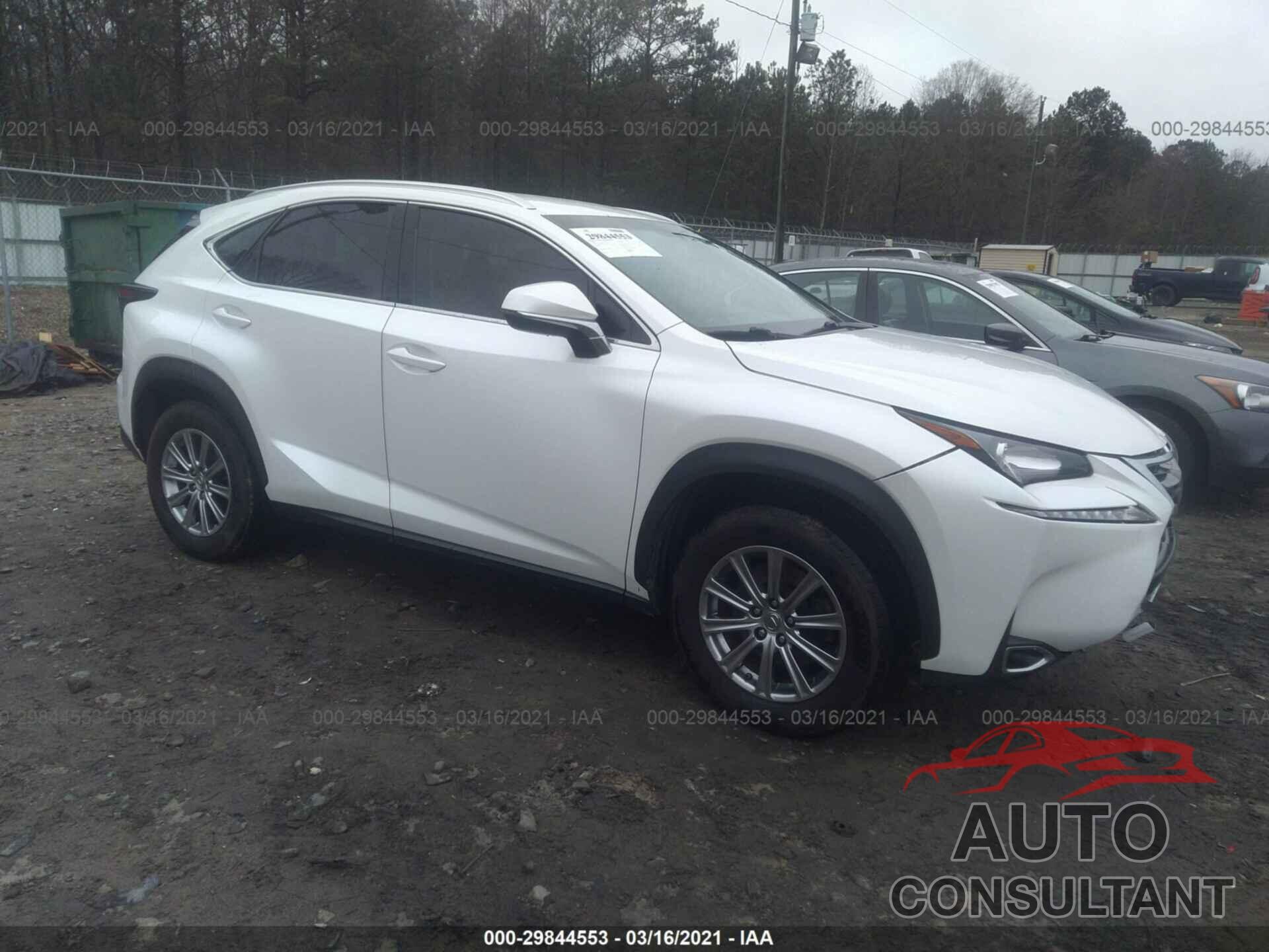 LEXUS NX 200T 2016 - JTJYARBZ1G2044701