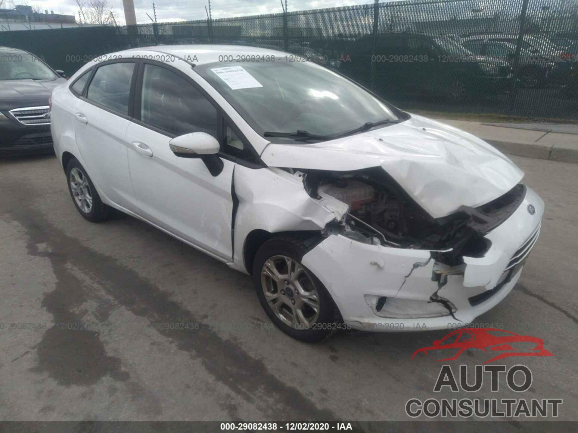 FORD FIESTA 2016 - 3FADP4BJ5GM157448