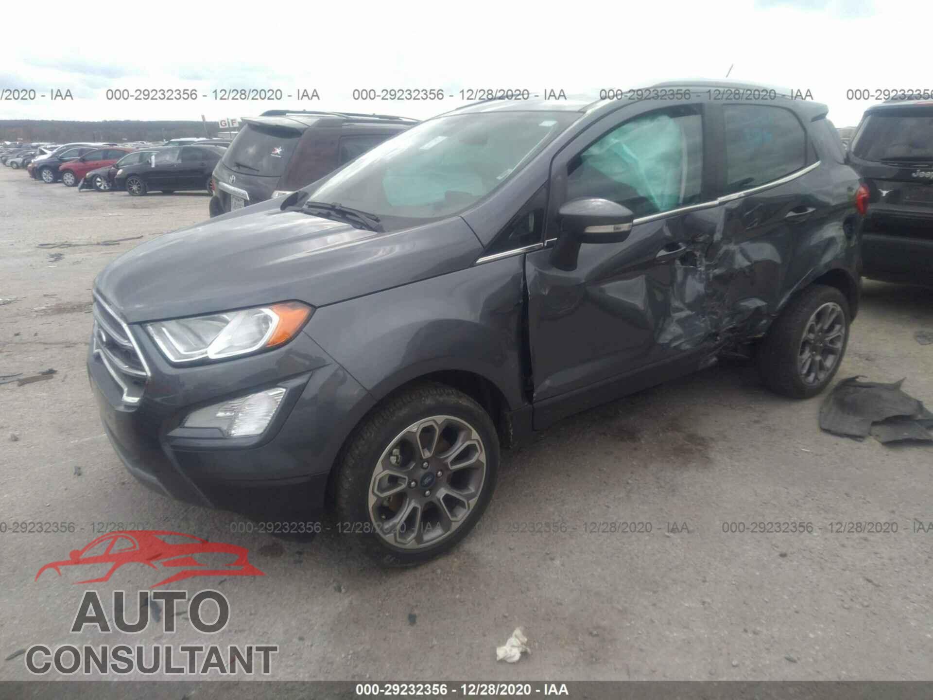 FORD ECOSPORT 2020 - MAJ6S3KL2LC334794