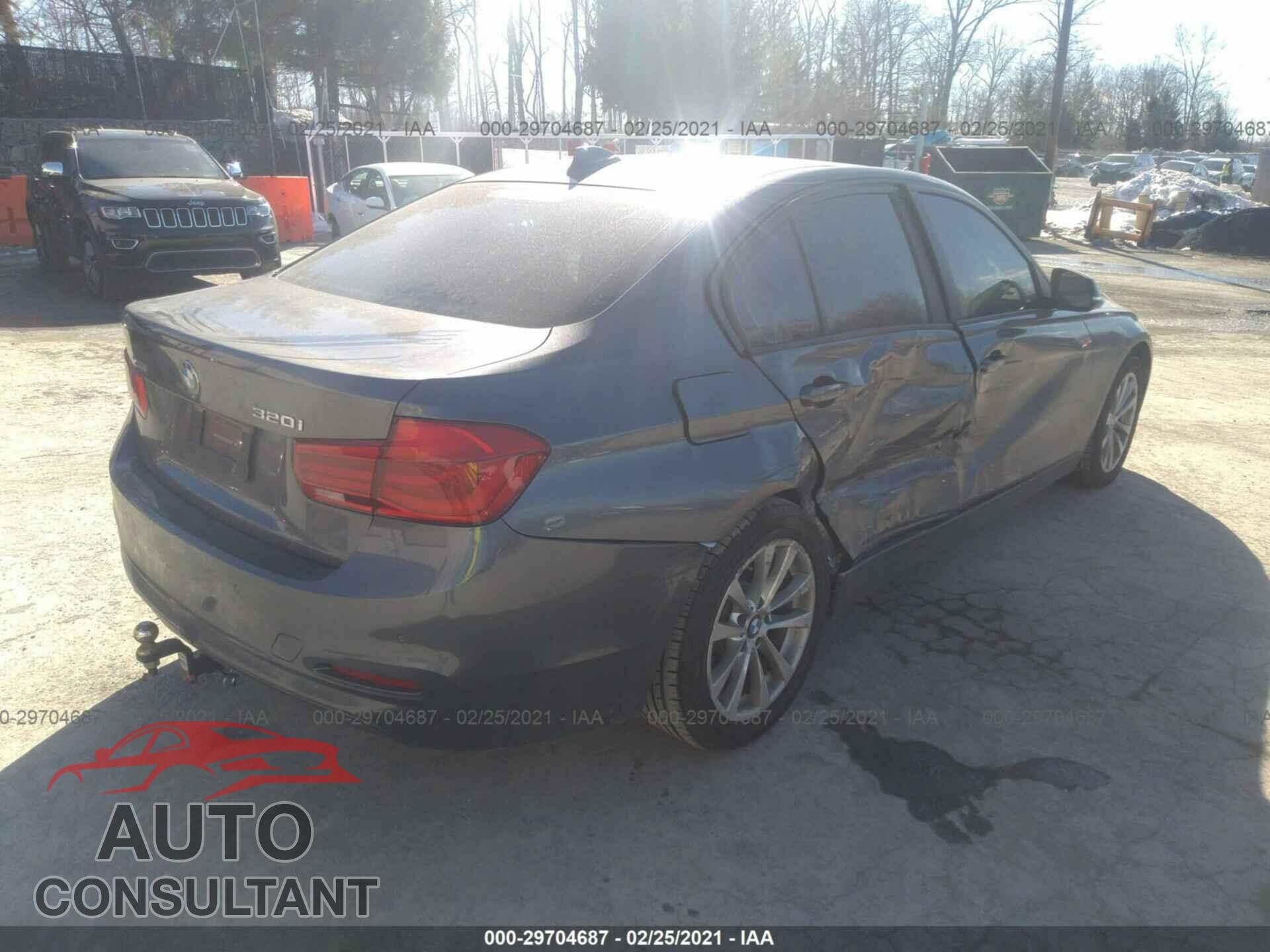 BMW 3 SERIES 2016 - WBA8E5G59GNU22040