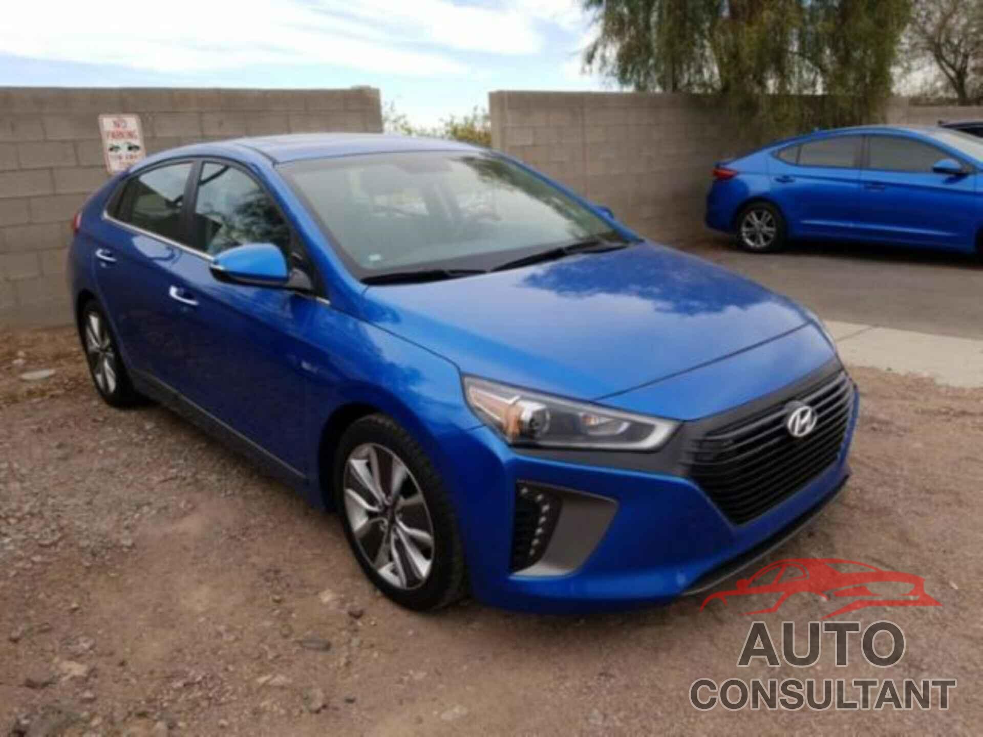 HYUNDAI IONIQ HYBRID 2017 - KMHC85LC7HU040892