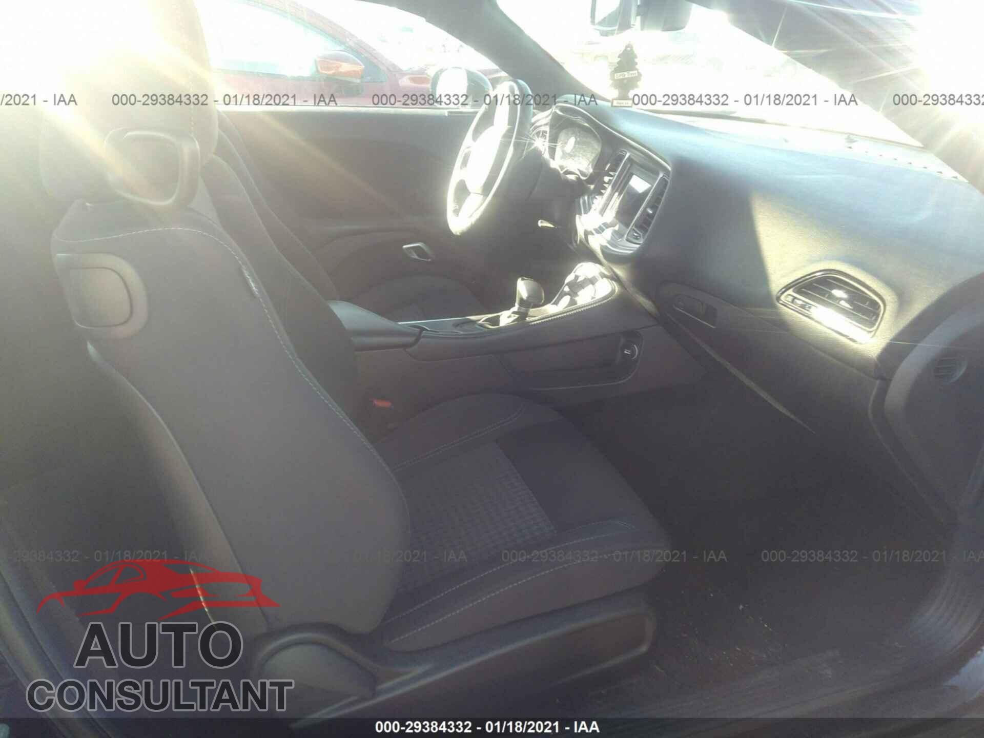 DODGE CHALLENGER 2018 - 2C3CDZAG5JH339520