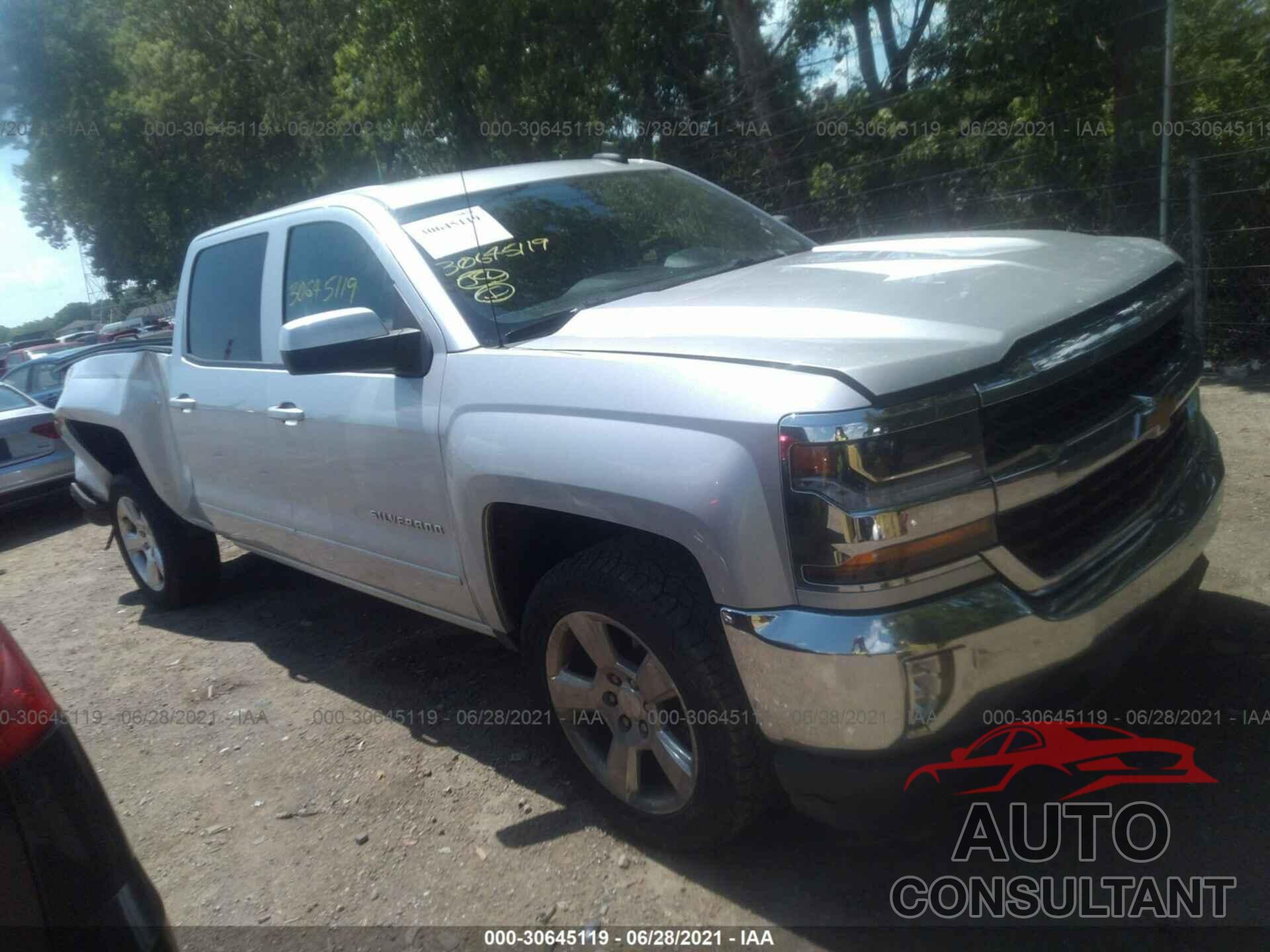 CHEVROLET SILVERADO 1500 2016 - 1GCUKREC1GF114258
