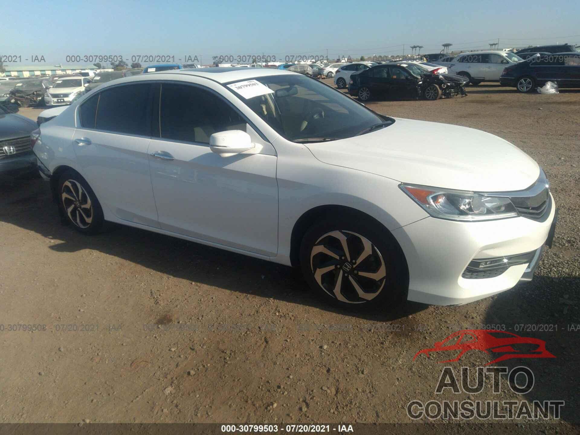 HONDA ACCORD SEDAN 2017 - 1HGCR2F77HA132795
