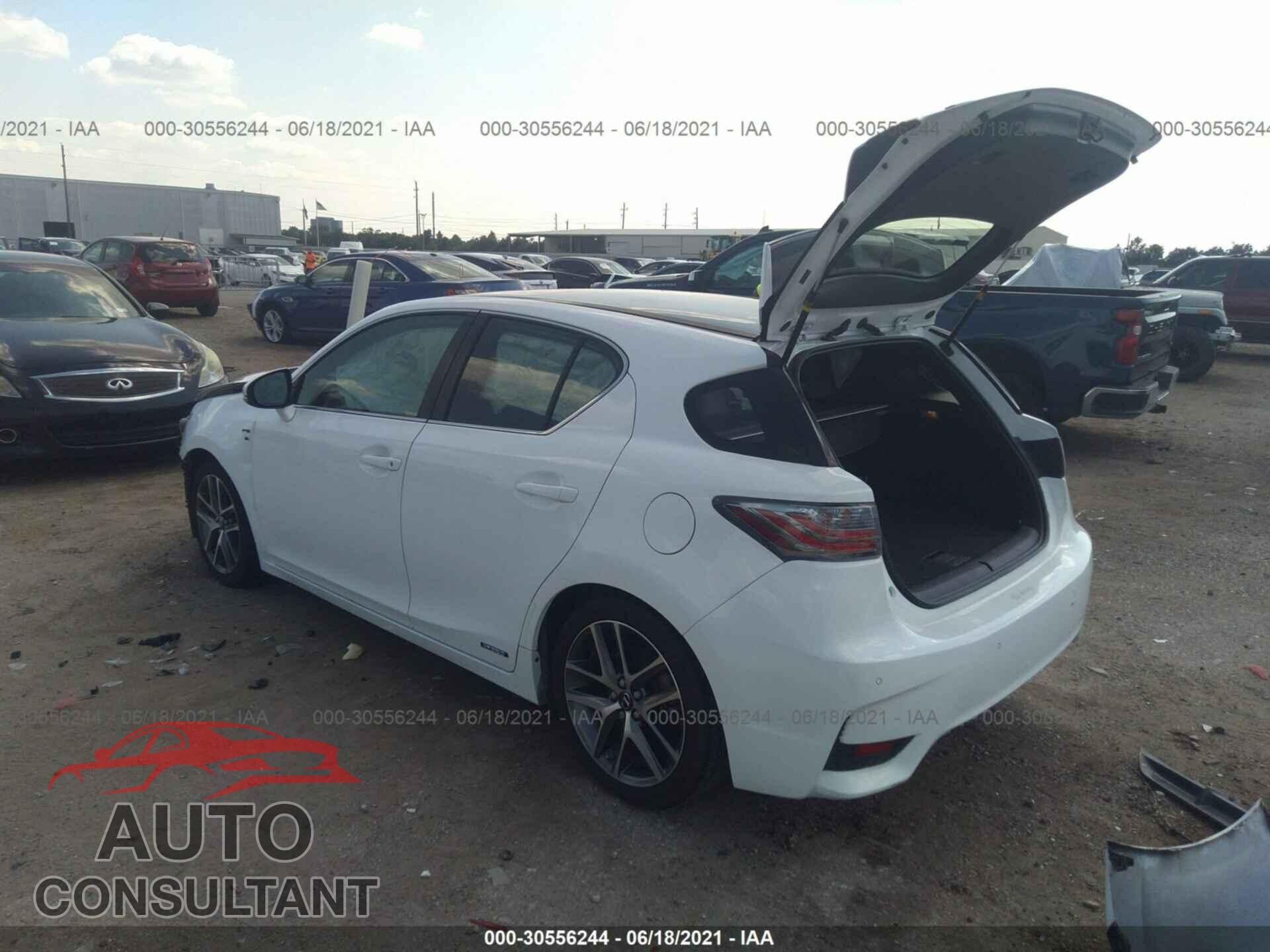 LEXUS CT 2017 - JTHKD5BH8H2292203