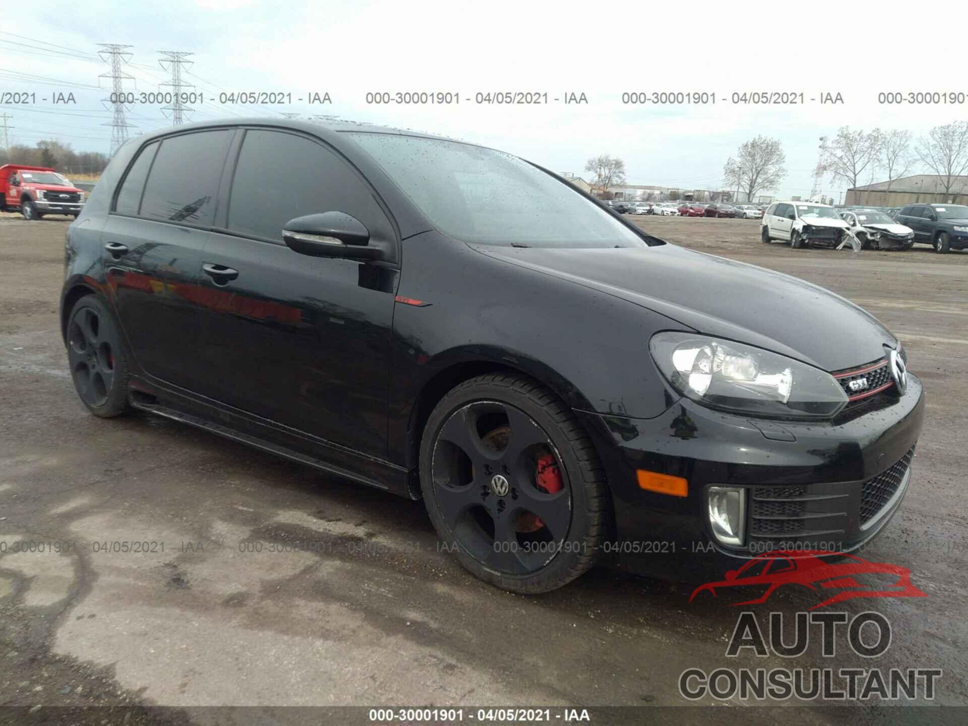 VOLKSWAGEN GTI 2013 - WVWHV7AJ1DW054673