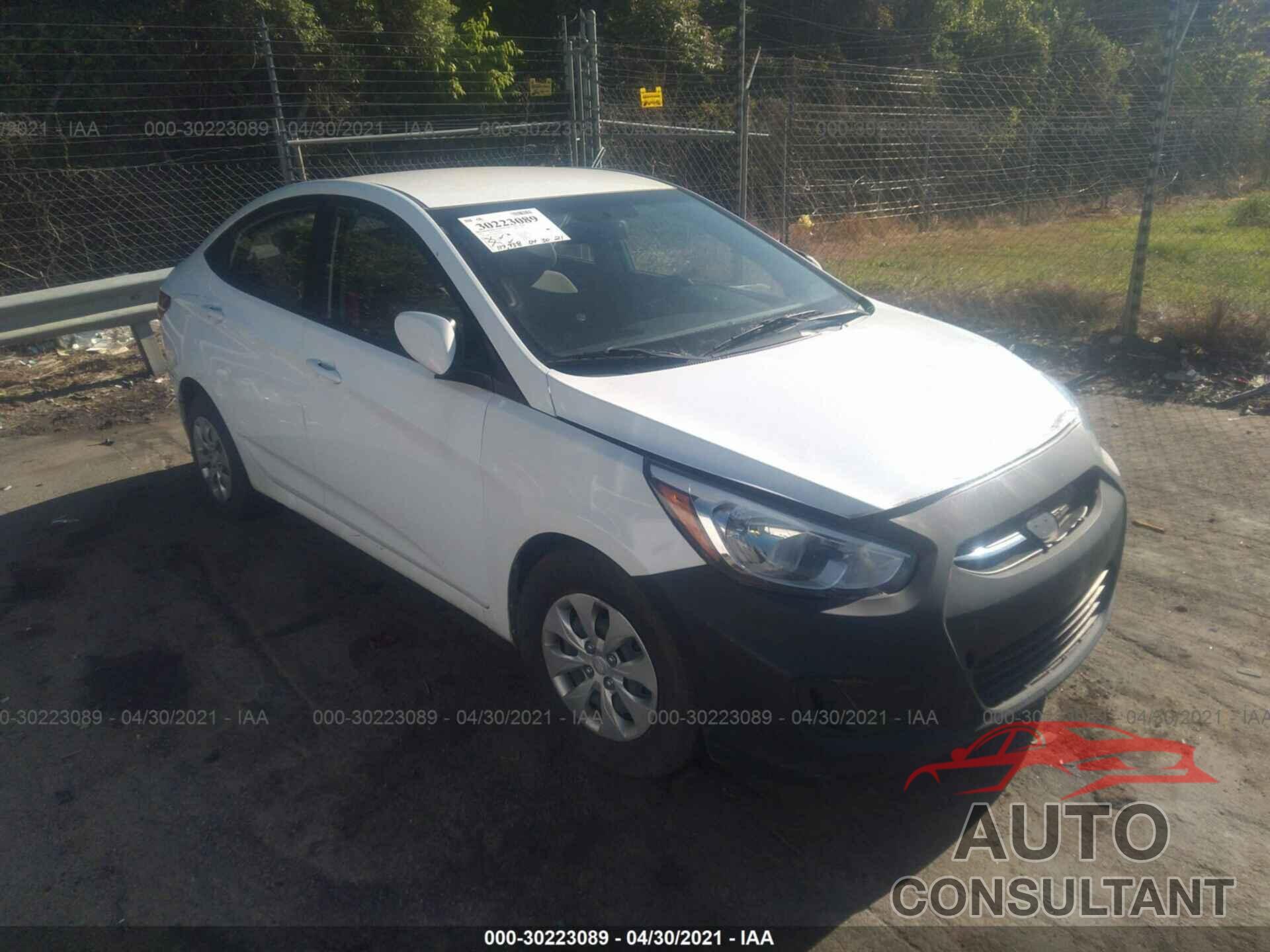 HYUNDAI ACCENT 2016 - KMHCT4AE0GU058954