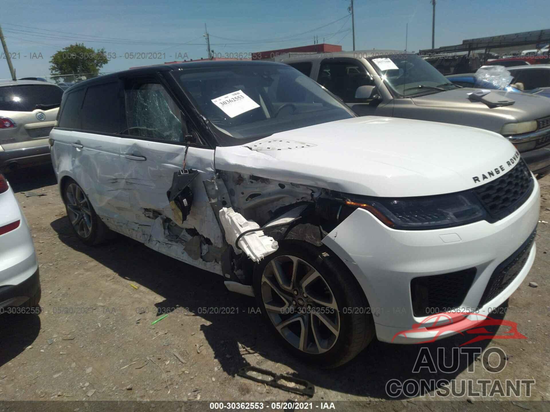 LAND ROVER RANGE ROVER SPORT 2019 - SALWV2SV3KA418462