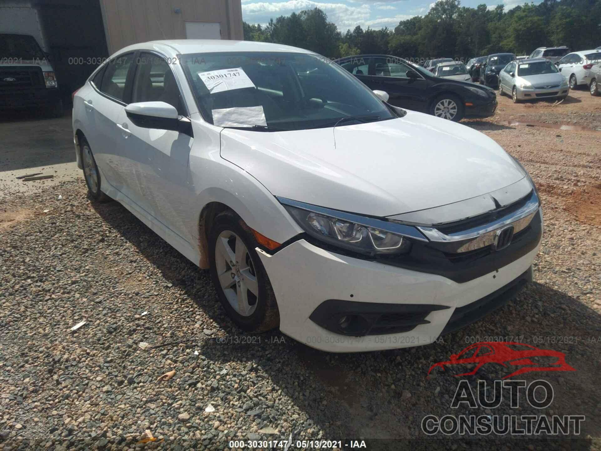 HONDA CIVIC SEDAN 2016 - 2HGFC2F56GH555946