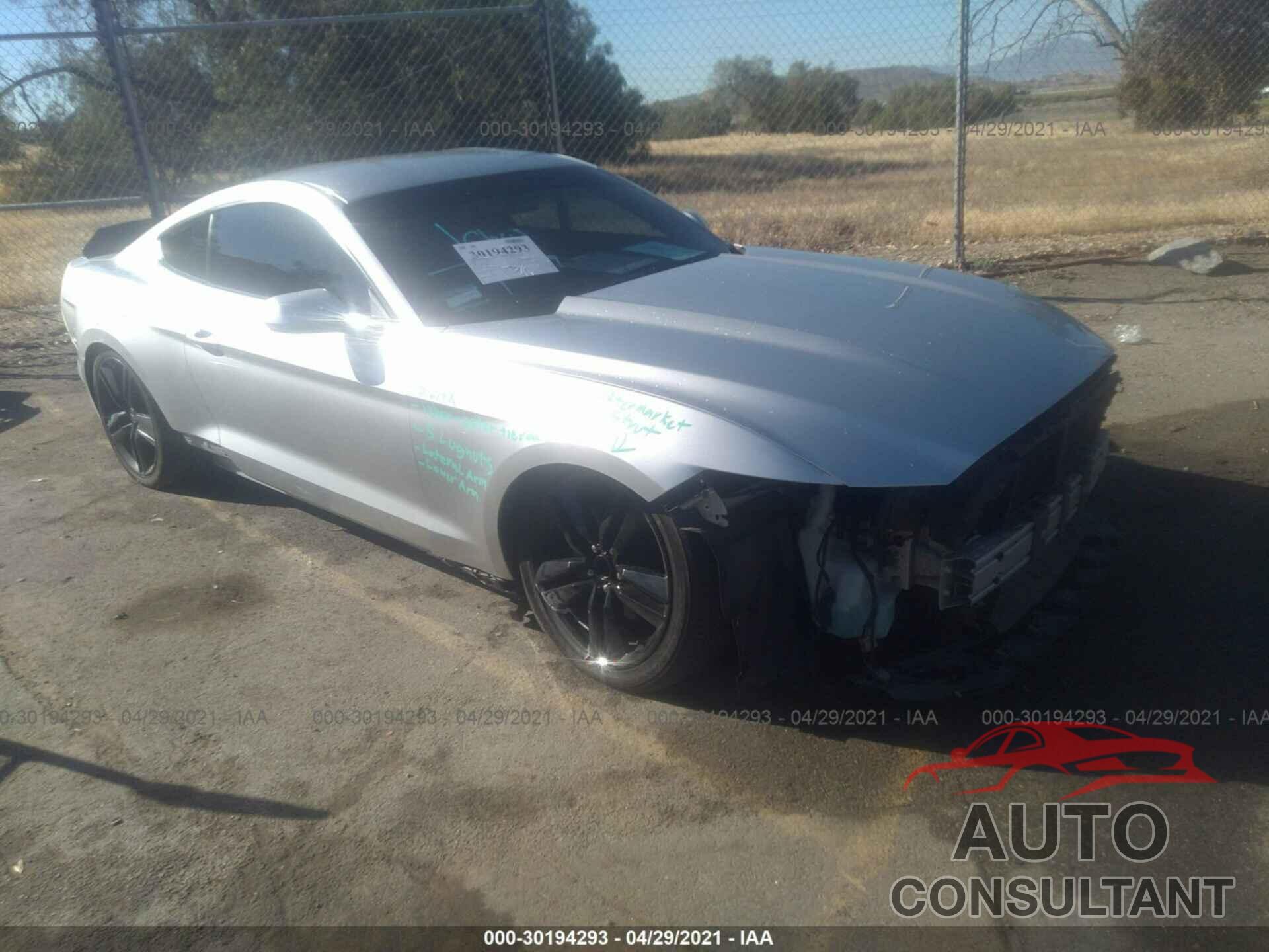 FORD MUSTANG 2017 - 1FA6P8TH8H5277831