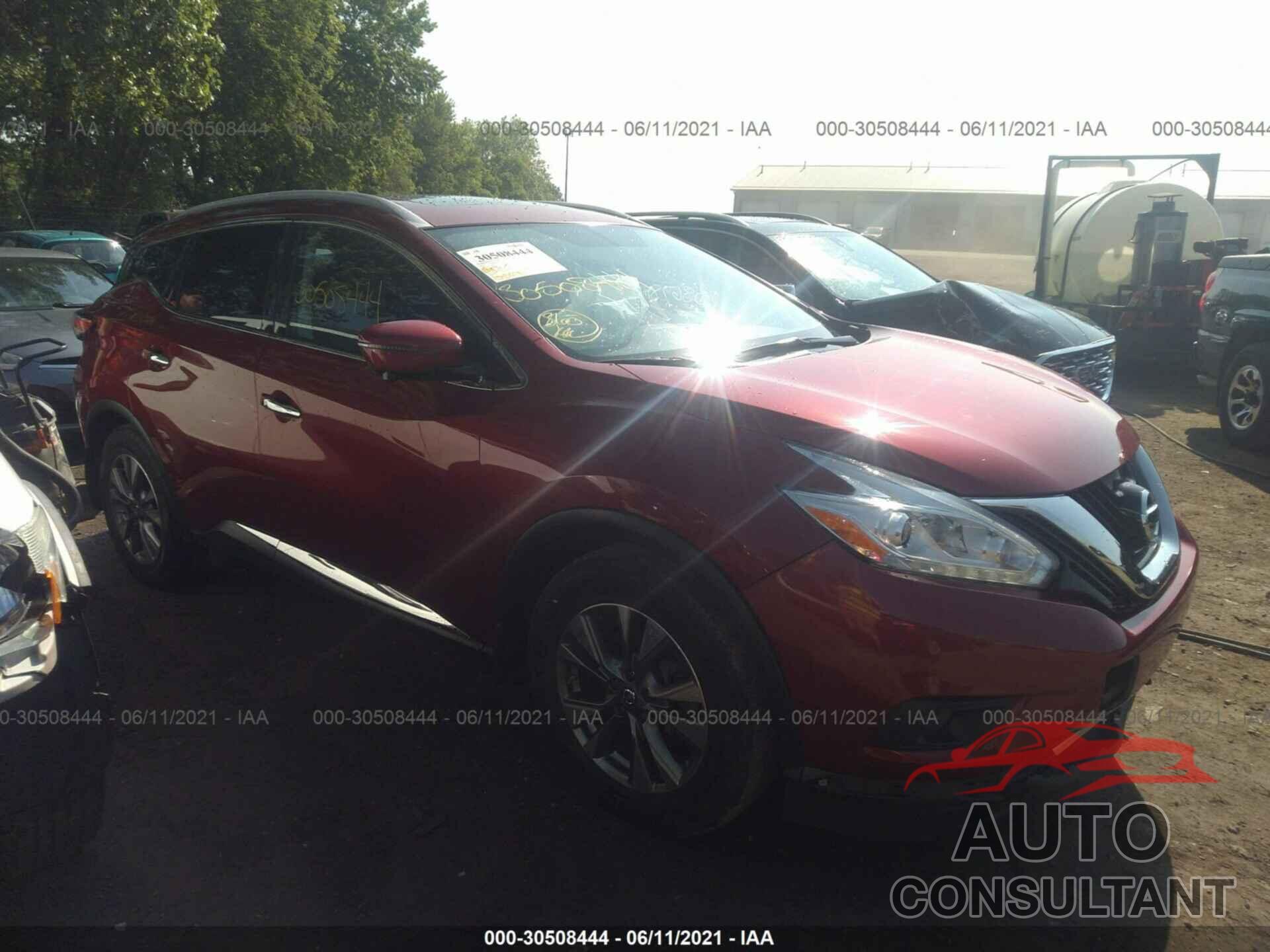 NISSAN MURANO 2016 - 5N1AZ2MH1GN131274