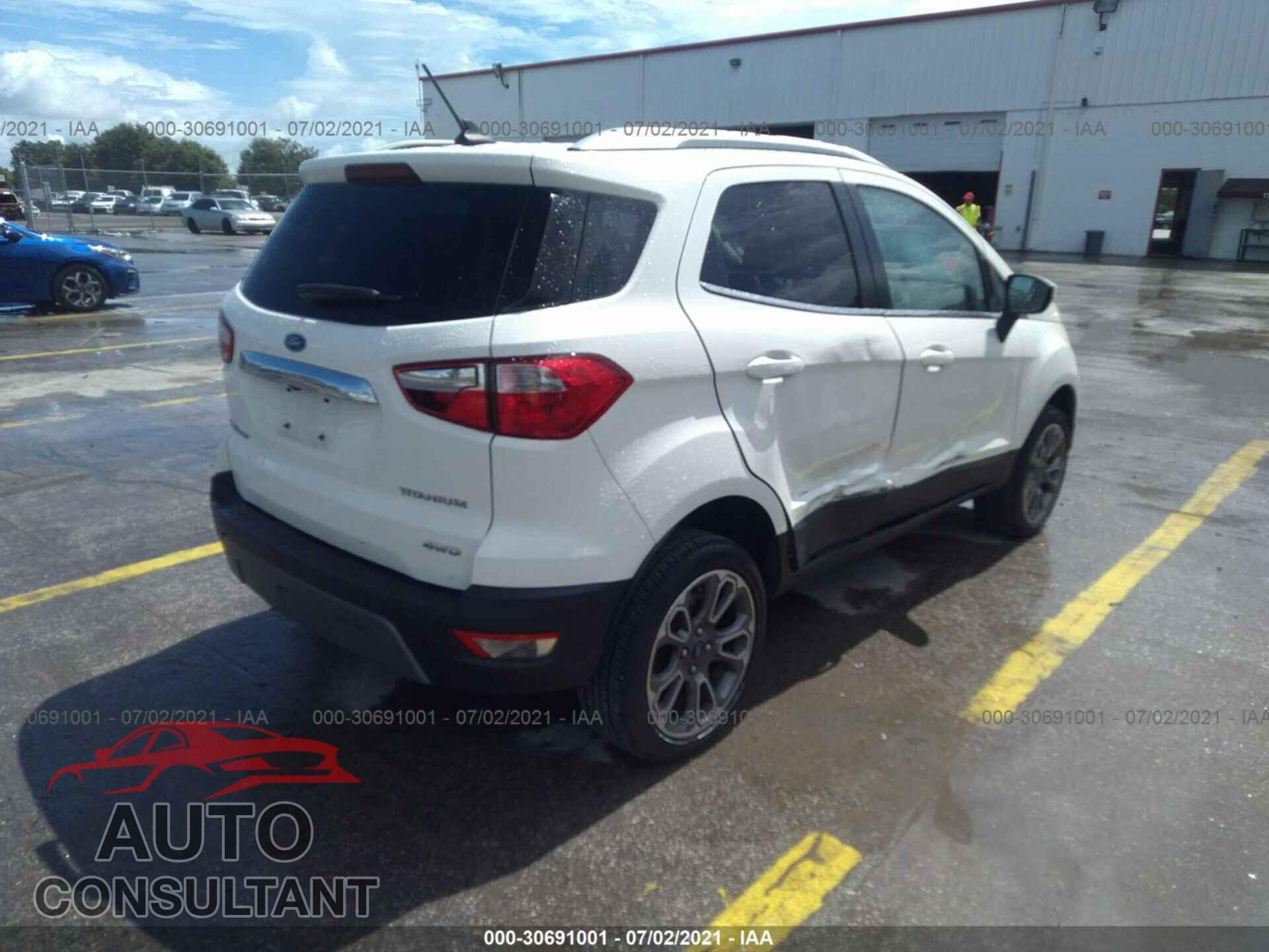 FORD ECOSPORT 2020 - MAJ6S3KL1LC349237
