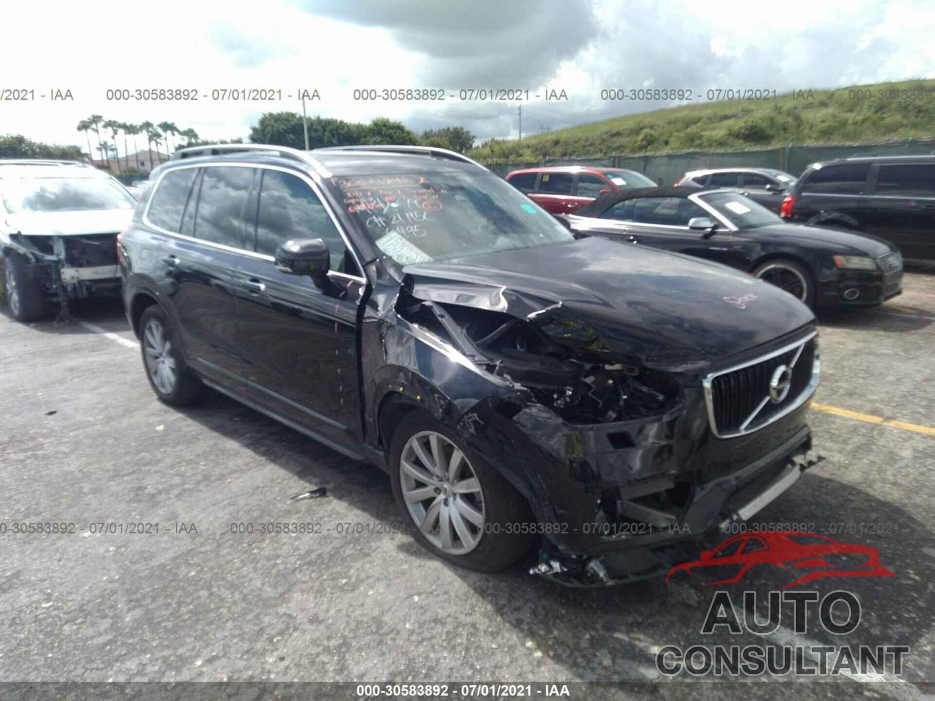 VOLVO XC90 2016 - YV4A22PK3G1066495