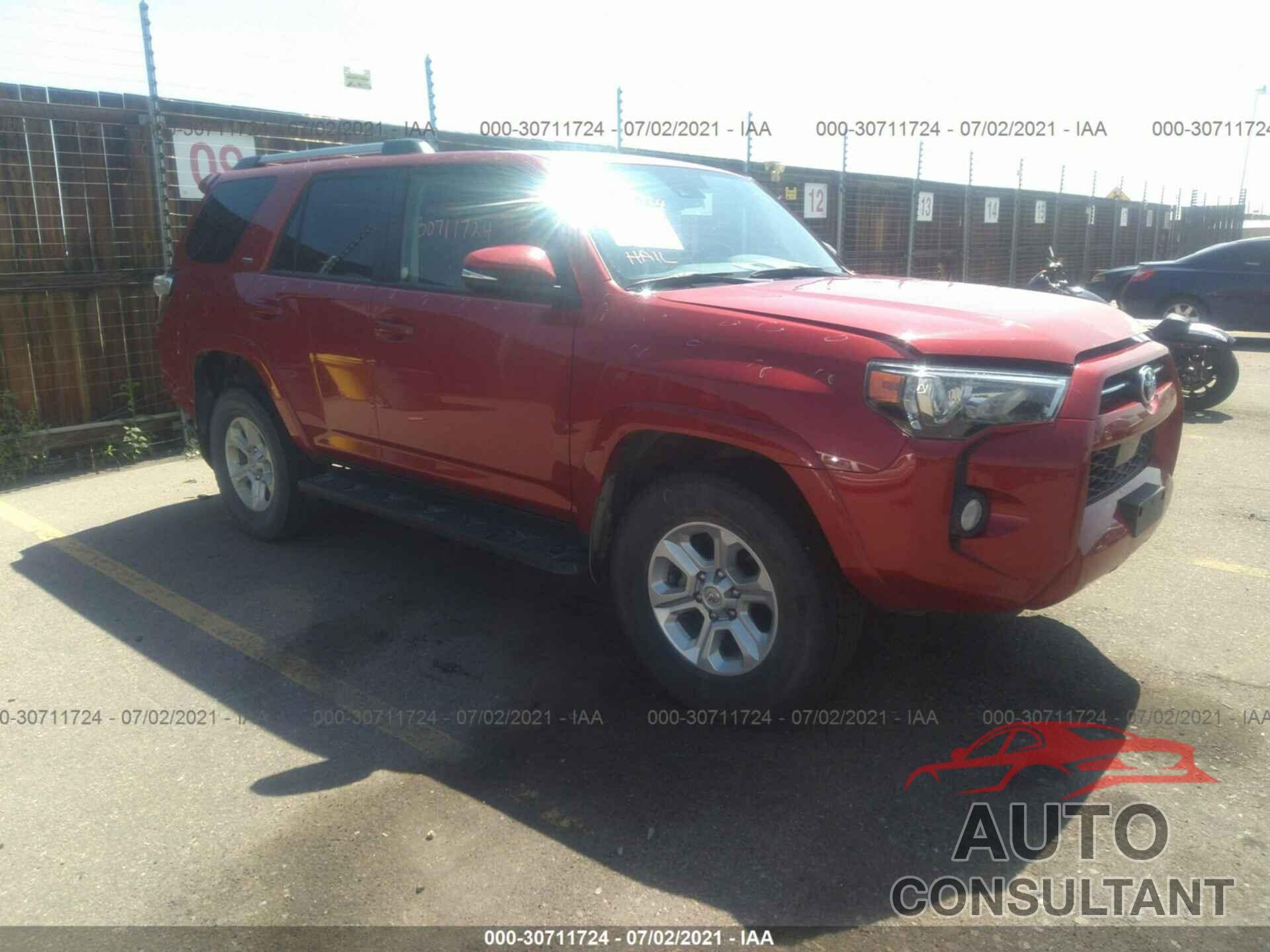 TOYOTA 4RUNNER 2020 - JTEBU5JR5L5789286