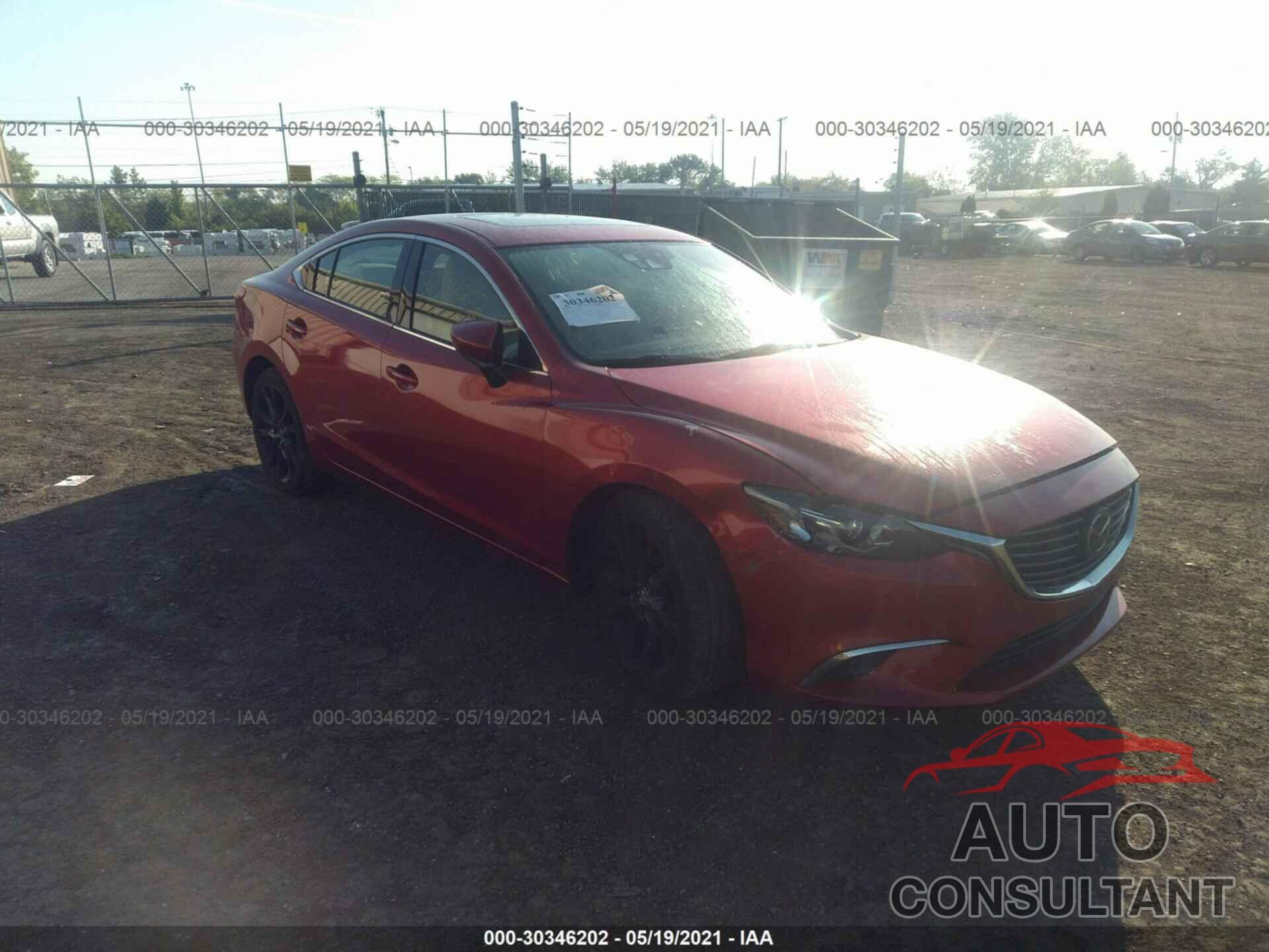 MAZDA MAZDA6 2016 - JM1GJ1W59G1404553