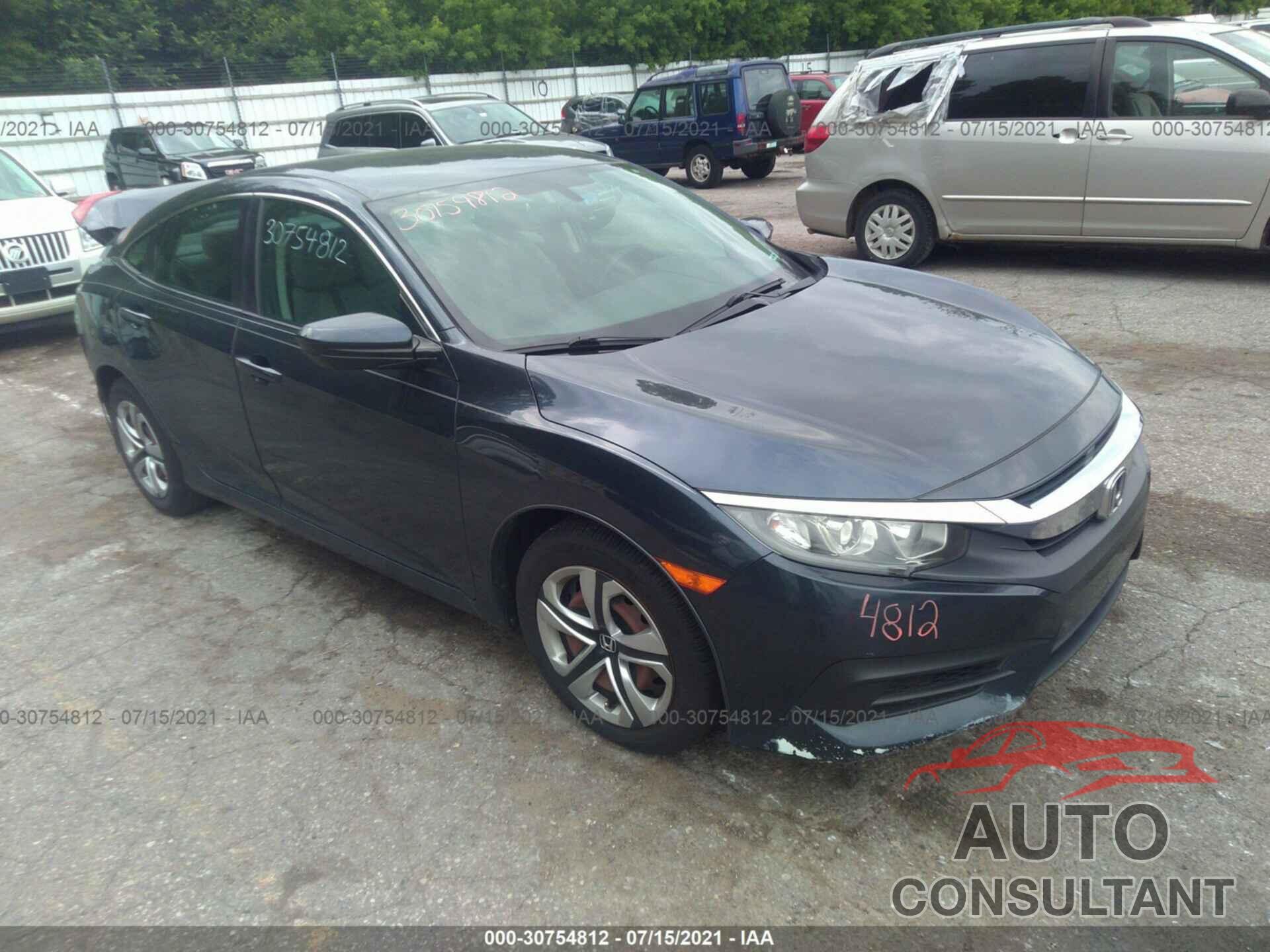 HONDA CIVIC SEDAN 2016 - 19XFC2F52GE010059