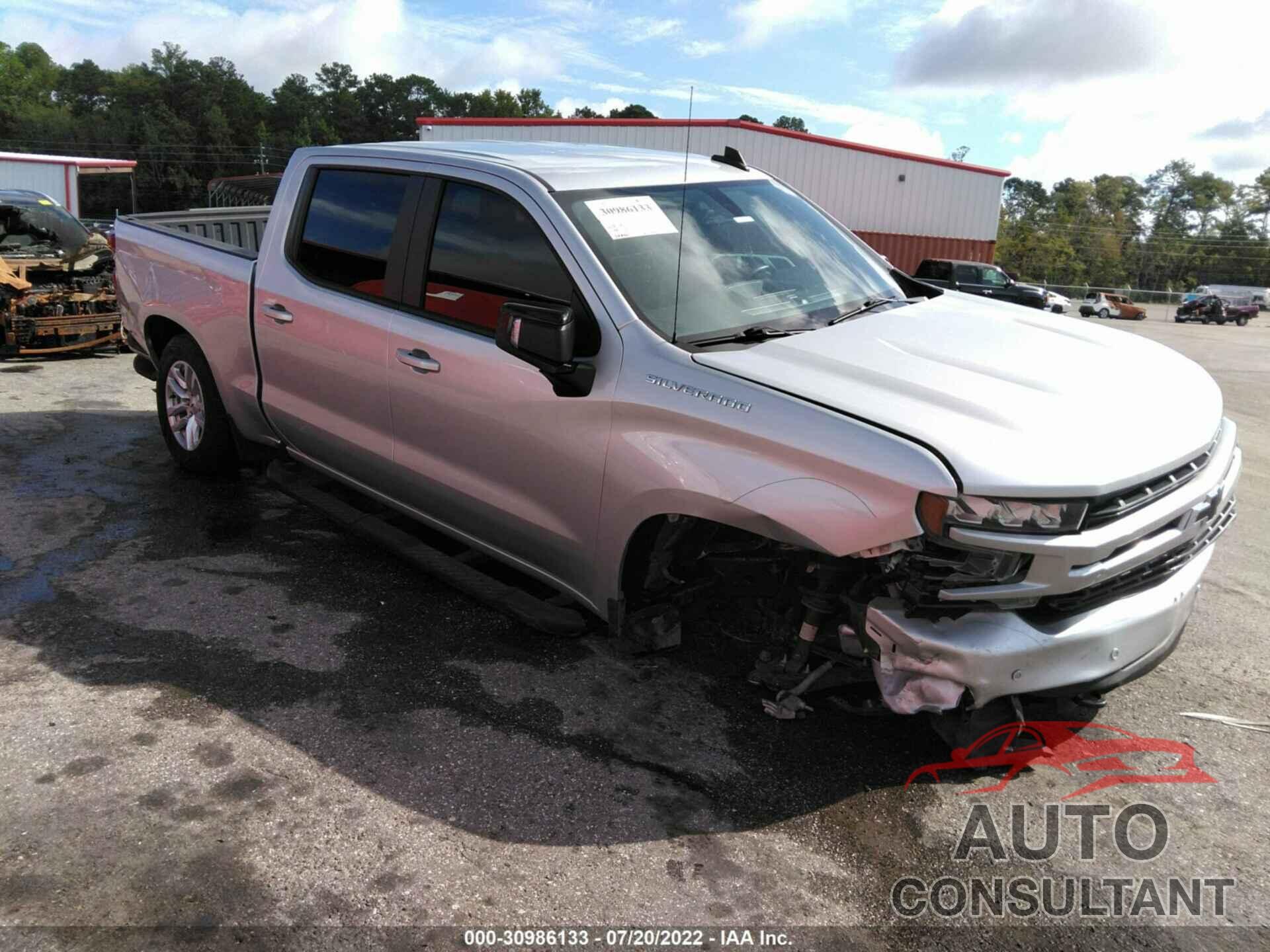 CHEVROLET SILVERADO 1500 2019 - 3GCPWDED9KG159937
