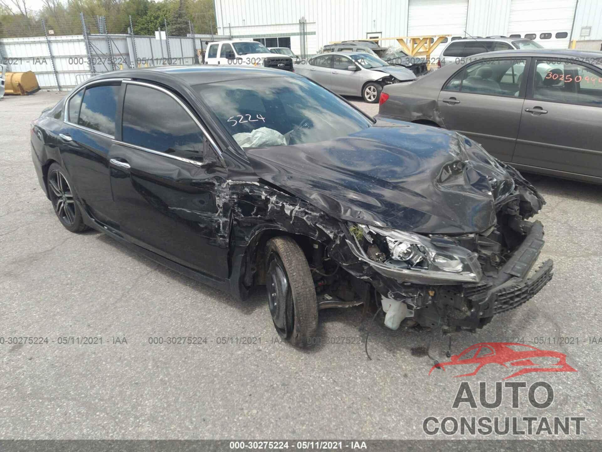 HONDA ACCORD SEDAN 2016 - 1HGCR2F65GA162111
