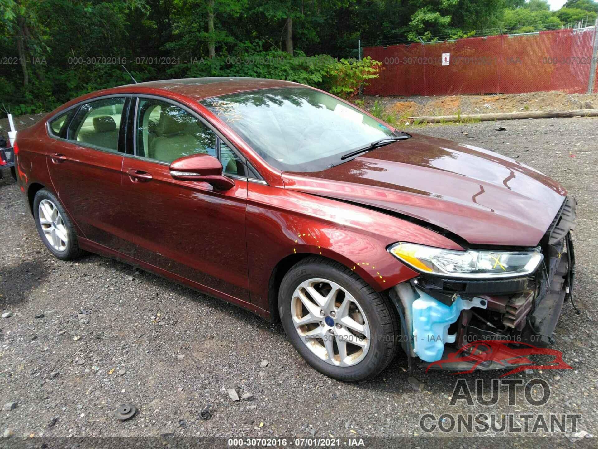 FORD FUSION 2016 - 3FA6P0H74GR249229