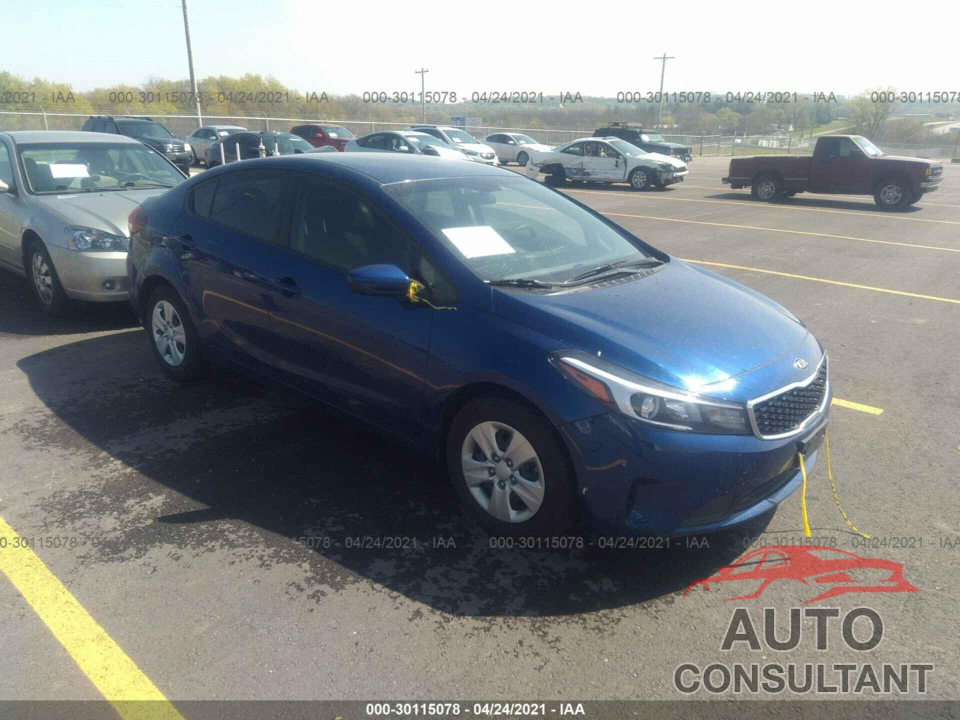 KIA FORTE 2018 - 3KPFK4A78JE279276
