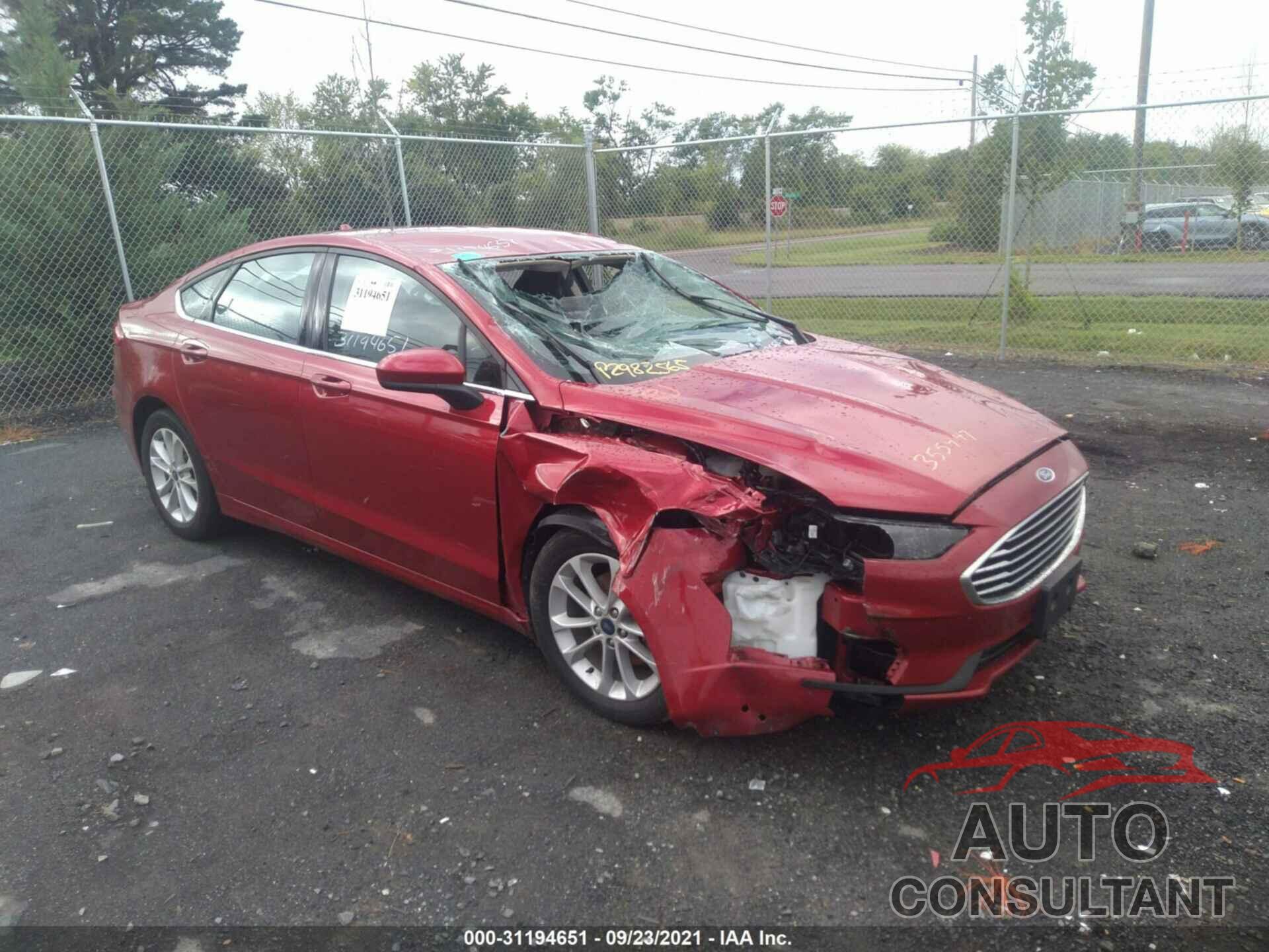 FORD FUSION 2020 - 3FA6P0HD0LR122915
